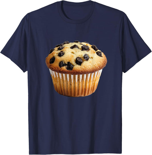 Muffin Graphic T-Shirt - T-Shirt | Navy