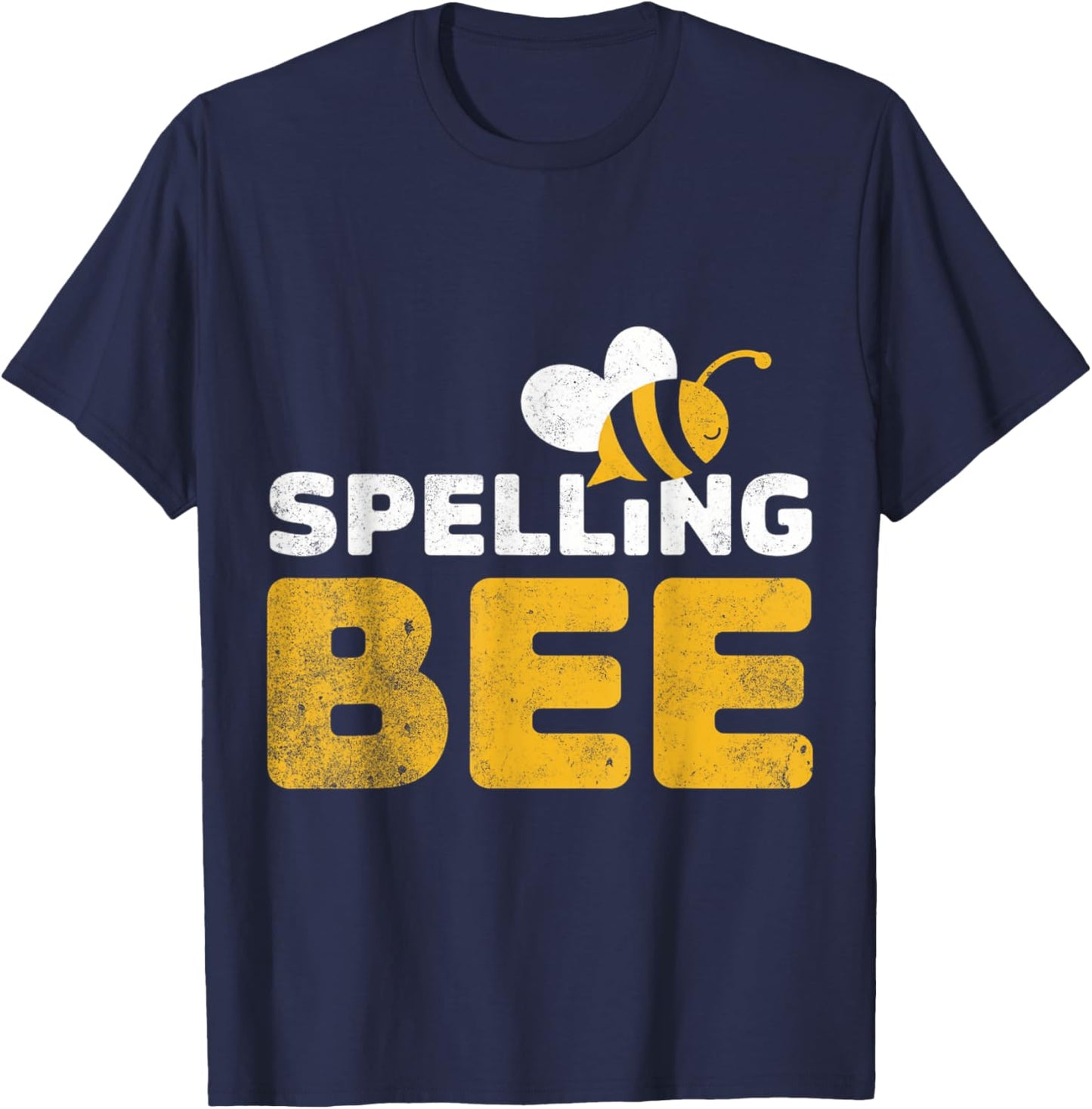 Spelling Bee Buzzing Bee Spelling Competition T-Shirt - T-Shirt | Navy