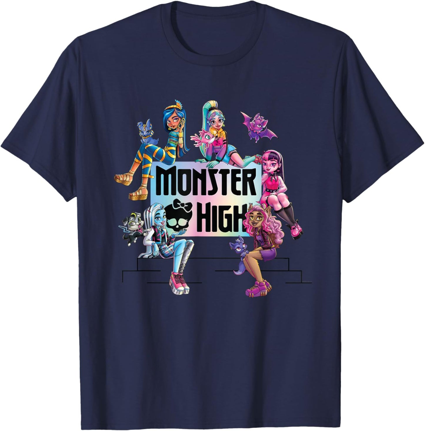 Monster High - Scary Cute T-Shirt - T-Shirt | Navy