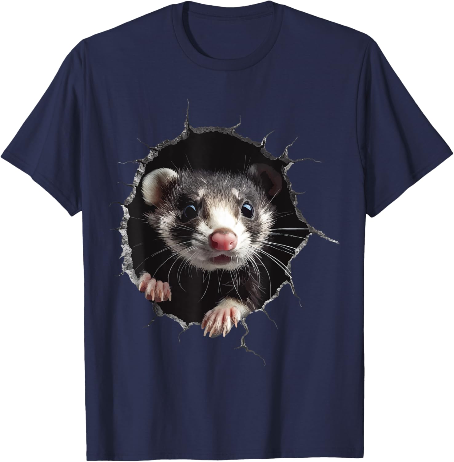 Ferret T-Shirt - T-Shirt | Navy