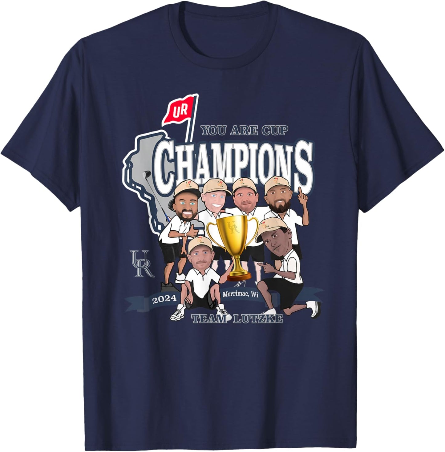 UR Cup Champions T-Shirt - T-Shirt | Navy