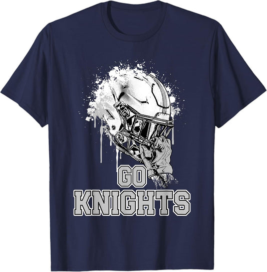 Lakeside Knights Rising Helmet GO! T-Shirt - T-Shirt | Navy