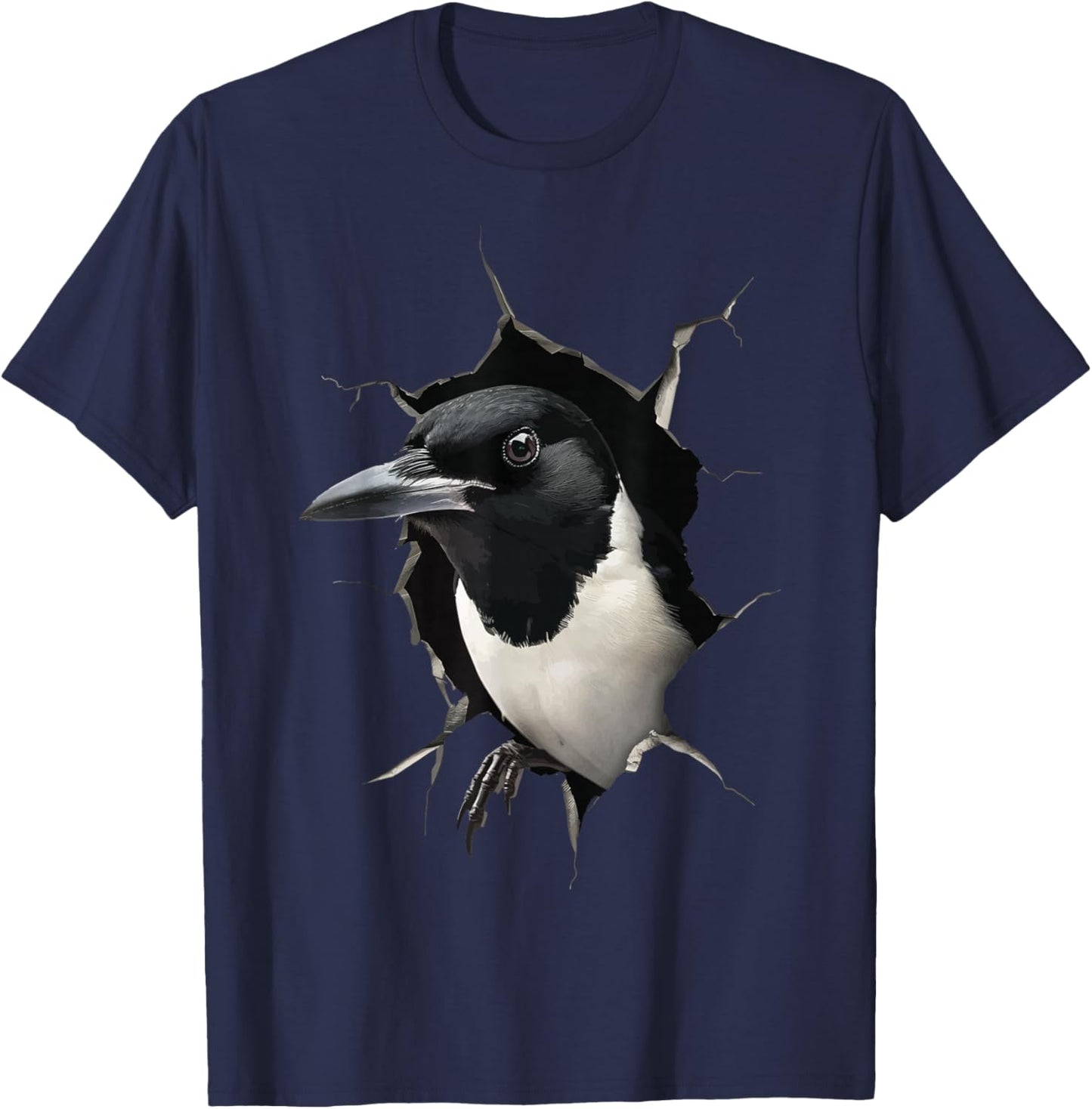 Magpie T-Shirt - T-Shirt | Navy