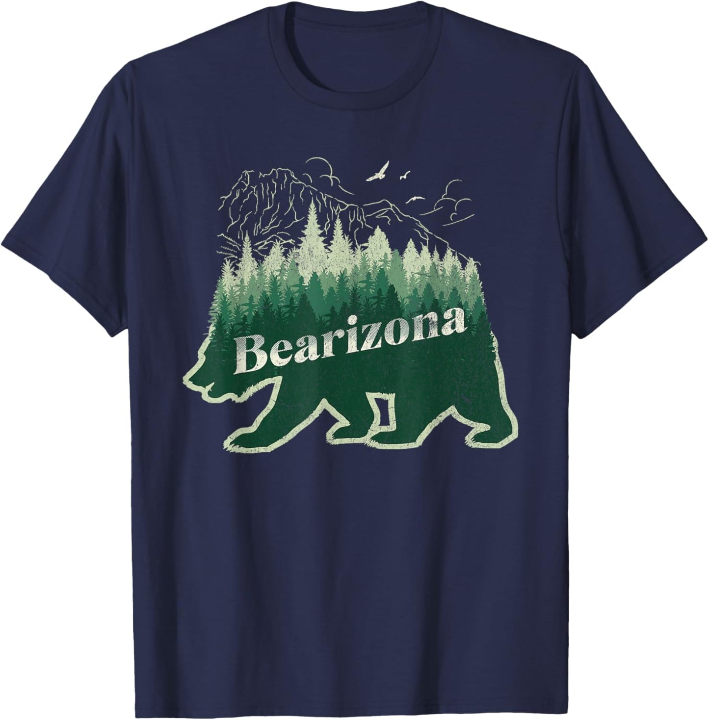 Bearizona Arizona Williams Wildlife Park Bear T-Shirt - T-Shirt | Navy