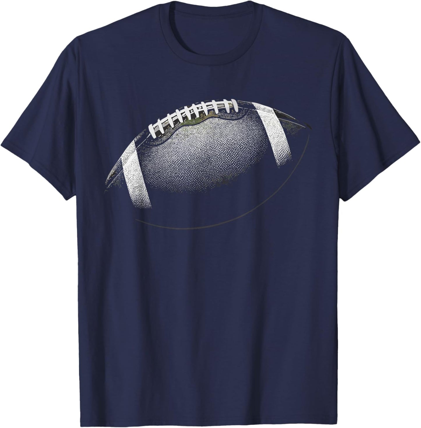 Football Retro American Football T-Shirt - T-Shirt | Navy