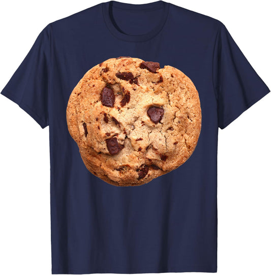 Chocolate Chip Cookie Costume Lazy Party T-Shirt - T-Shirt | Navy