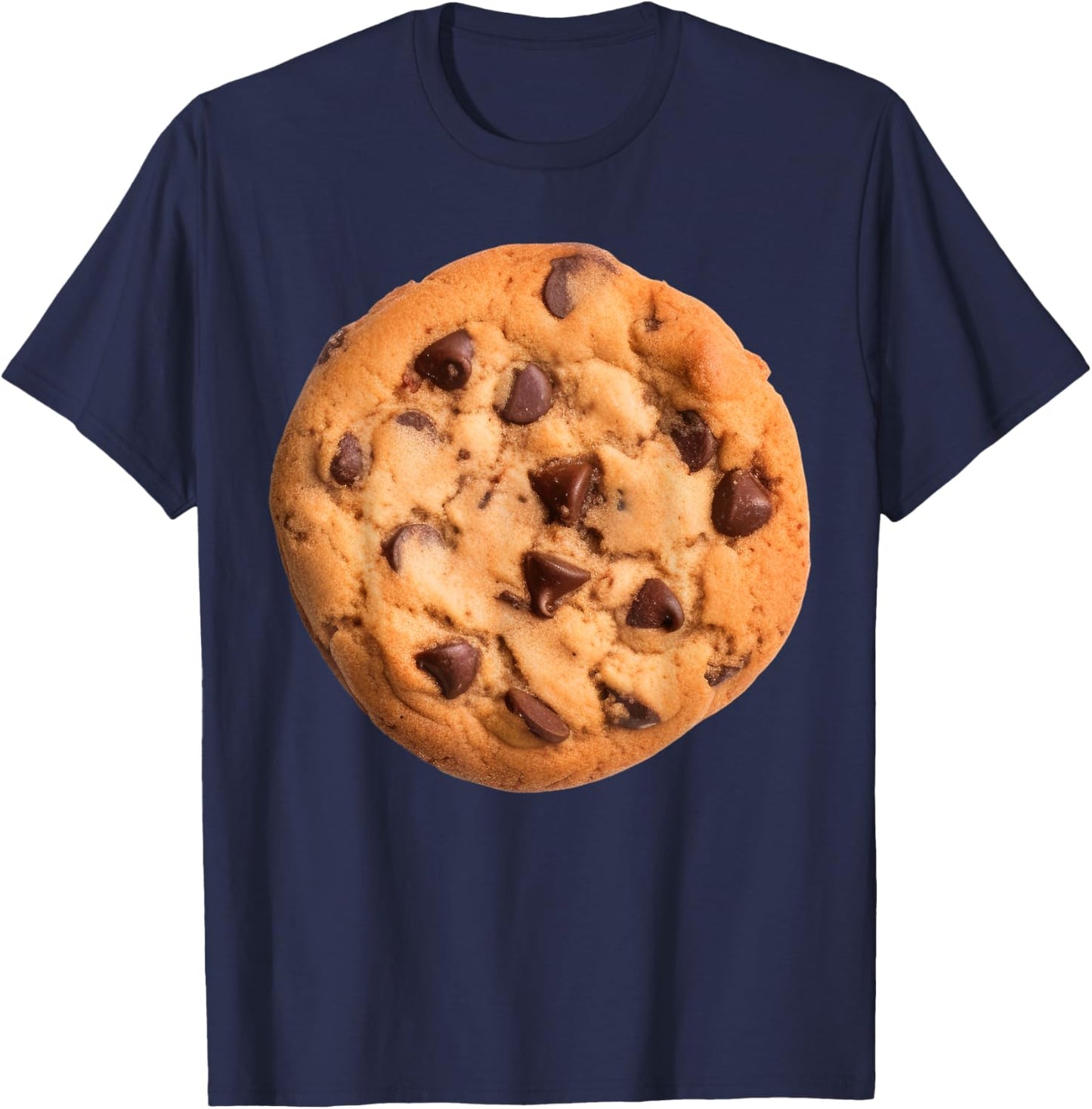 Chocolate Chip Cookie Costume Lazy Party T-Shirt - T-Shirt | Navy