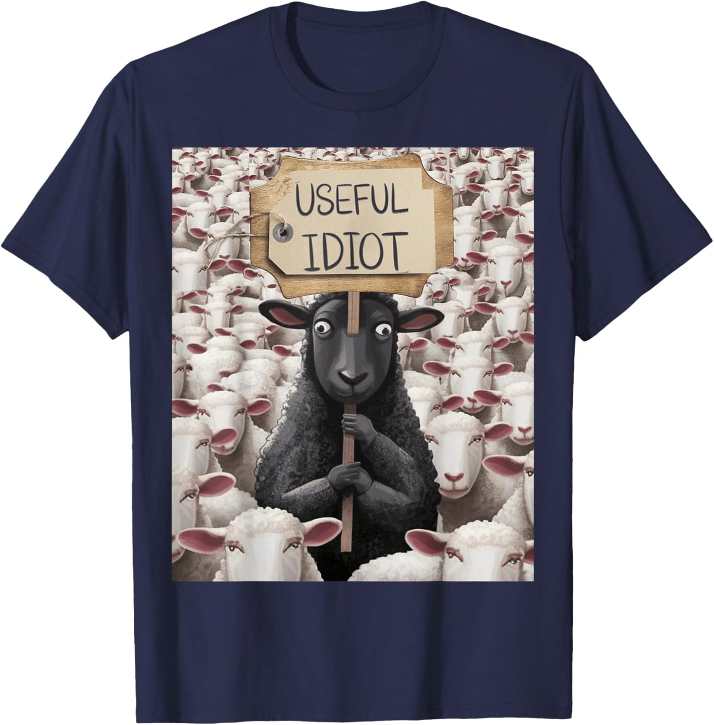 Useful Idiot T-Shirt - T-Shirt | Navy