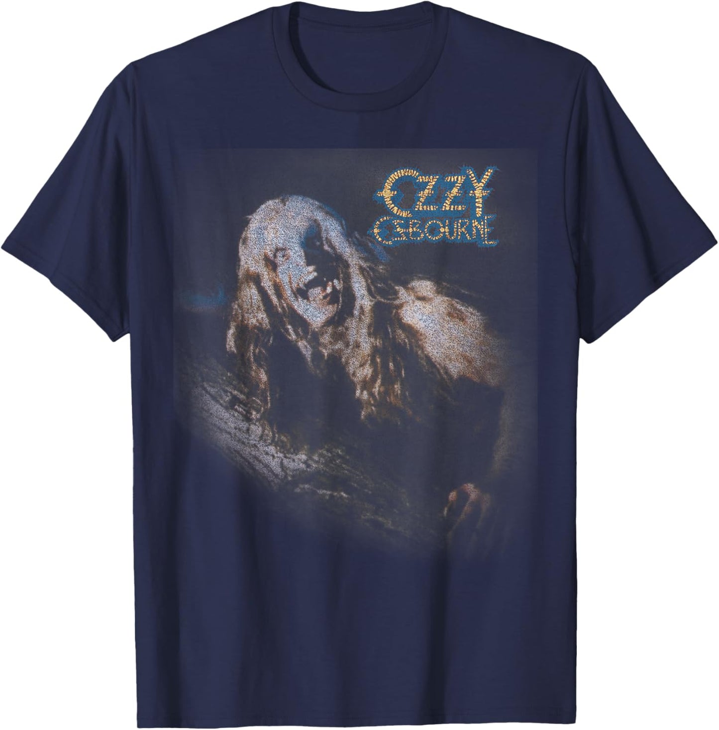 Ozzy Osbourne Bark at The Moon II T-Shirt - T-Shirt | Navy