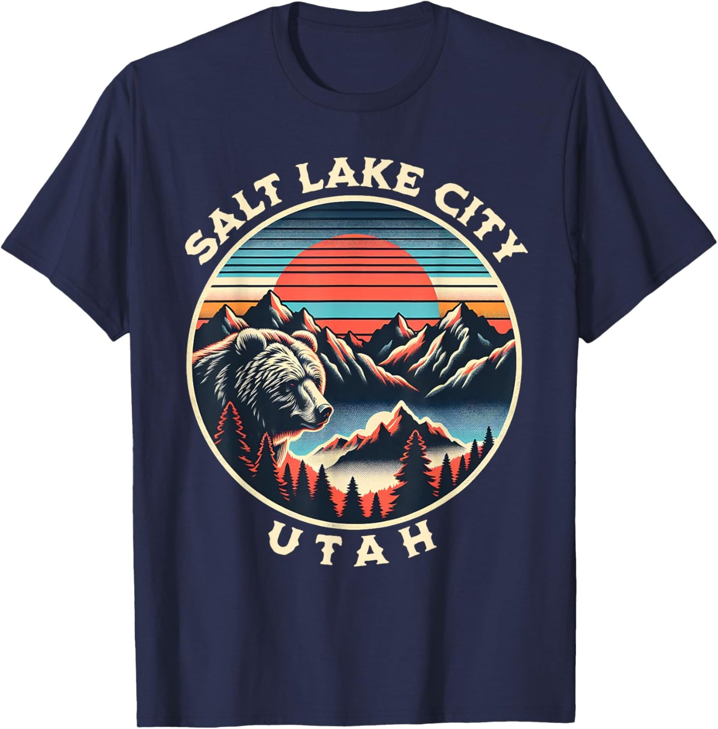 Salt Lake City T-Shirt - T-Shirt | Navy