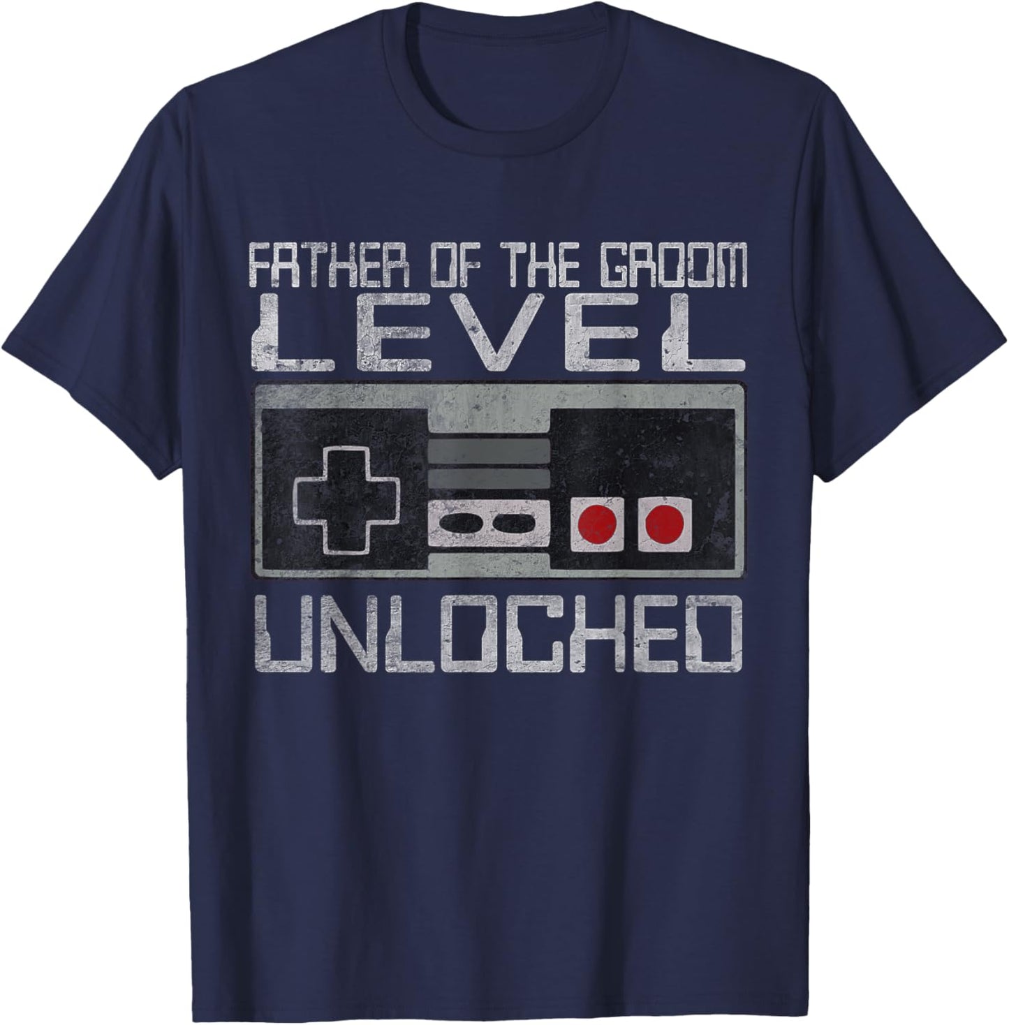 Father Of The Groom Wedding Marriage Groom Dad Celebration T-Shirt - T-Shirt | Navy