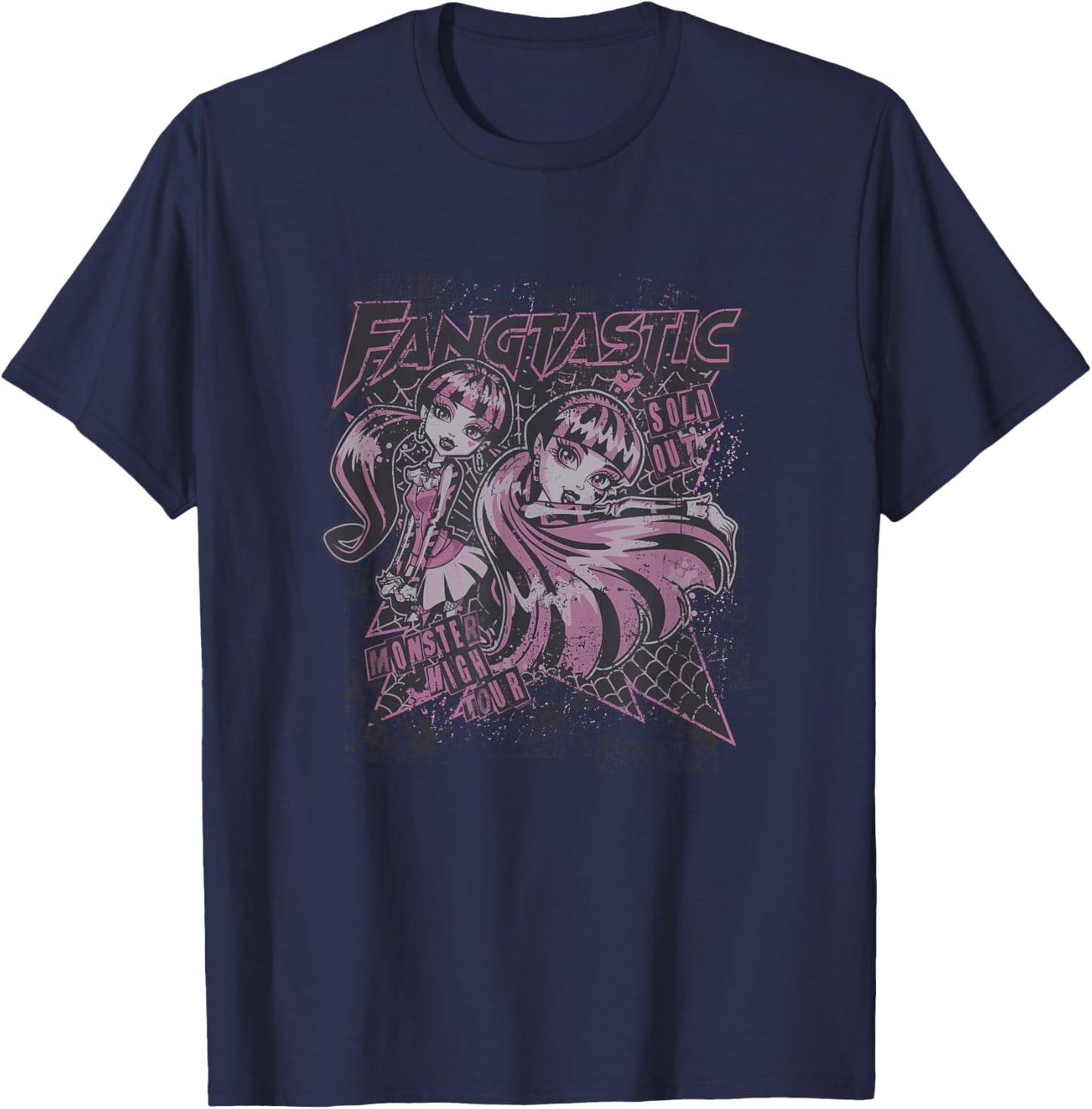 Monster High Alumni - Monster High Tour Draculaura T-Shirt - T-Shirt | Navy