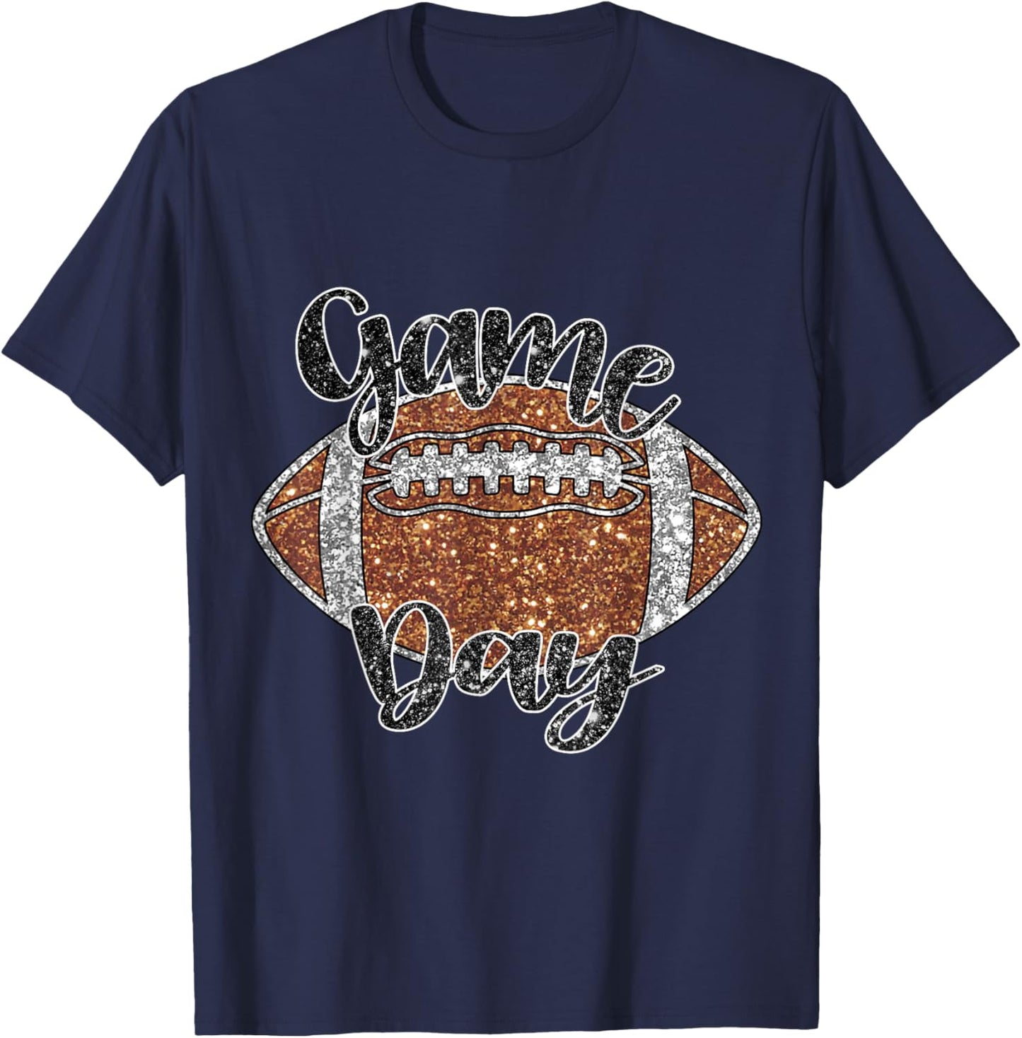 Retro Game Day - Game Day Cool Trendy T-Shirt - T-Shirt | Navy