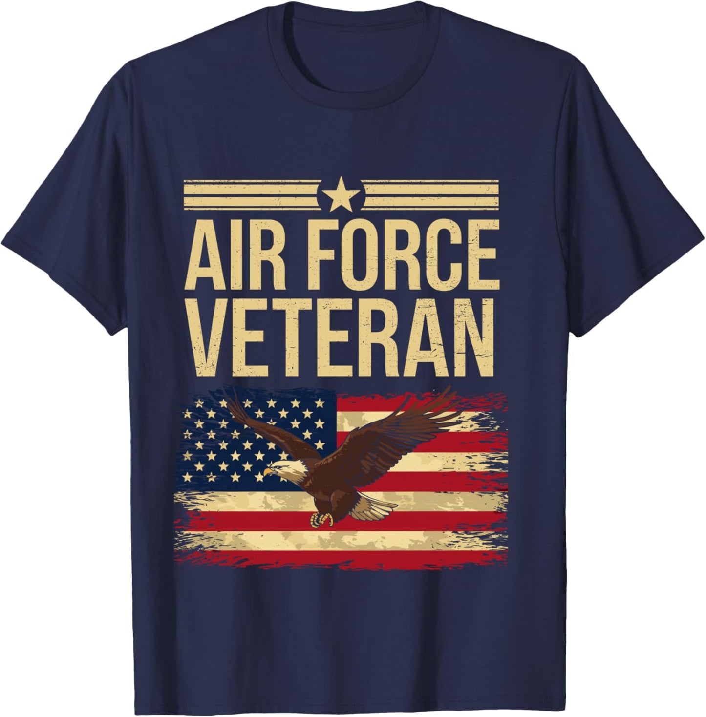 Veteran of The United States Air Force Shirt US Air Force T-Shirt - T-Shirt | Navy