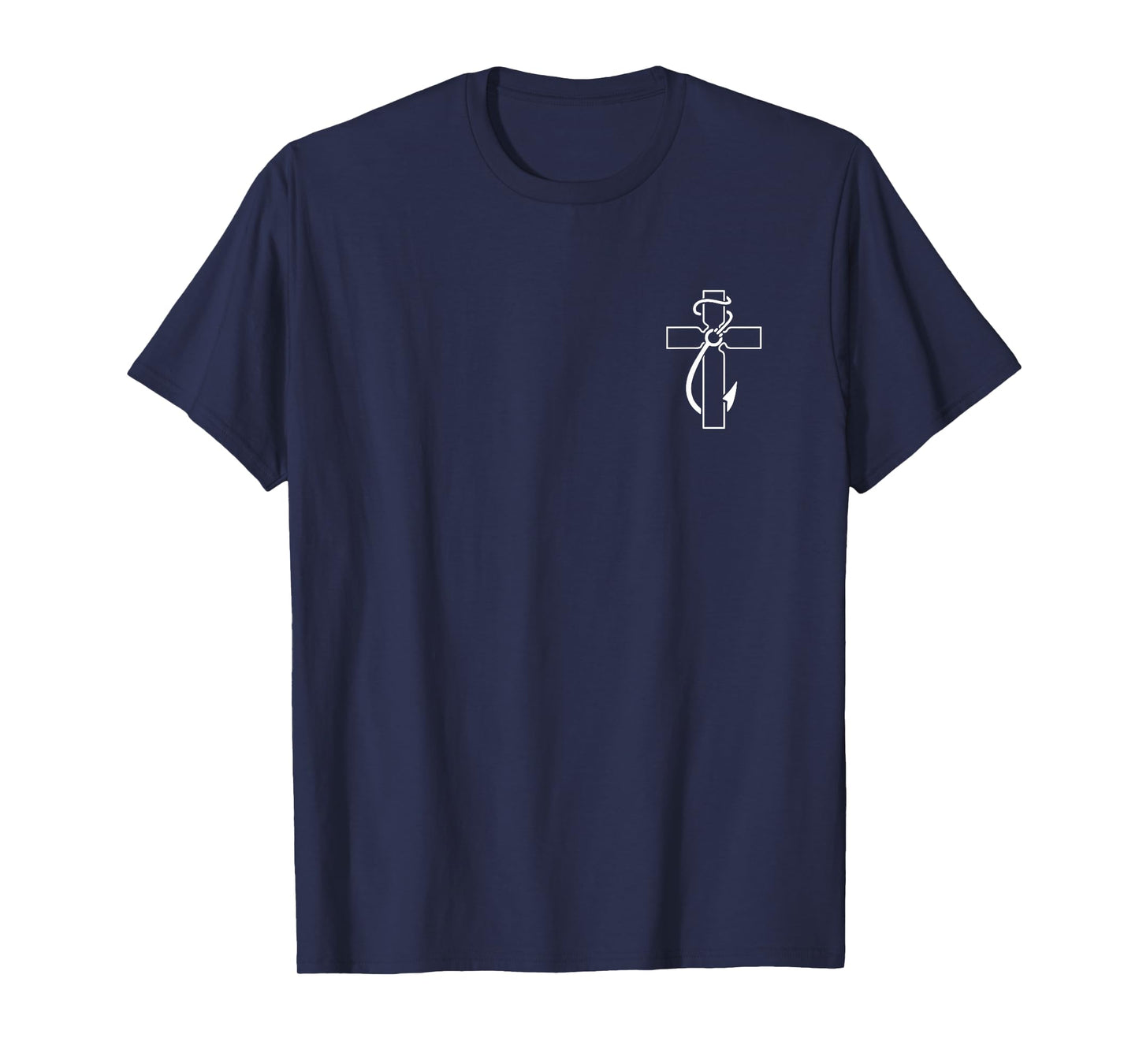 Jesus Made Me A Fisherman Fishing Christian (2 Sided) T-Shirt