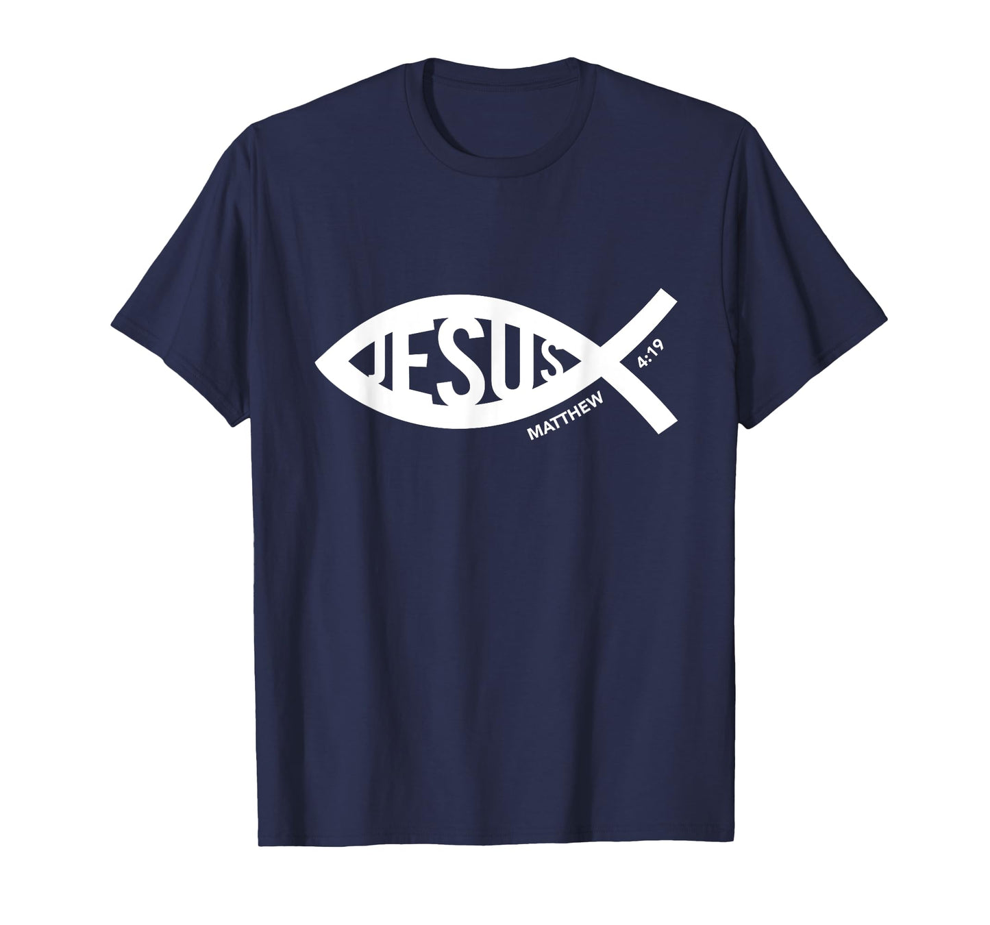 Jesus Fish Symbol Christian T-Shirt T-Shirt