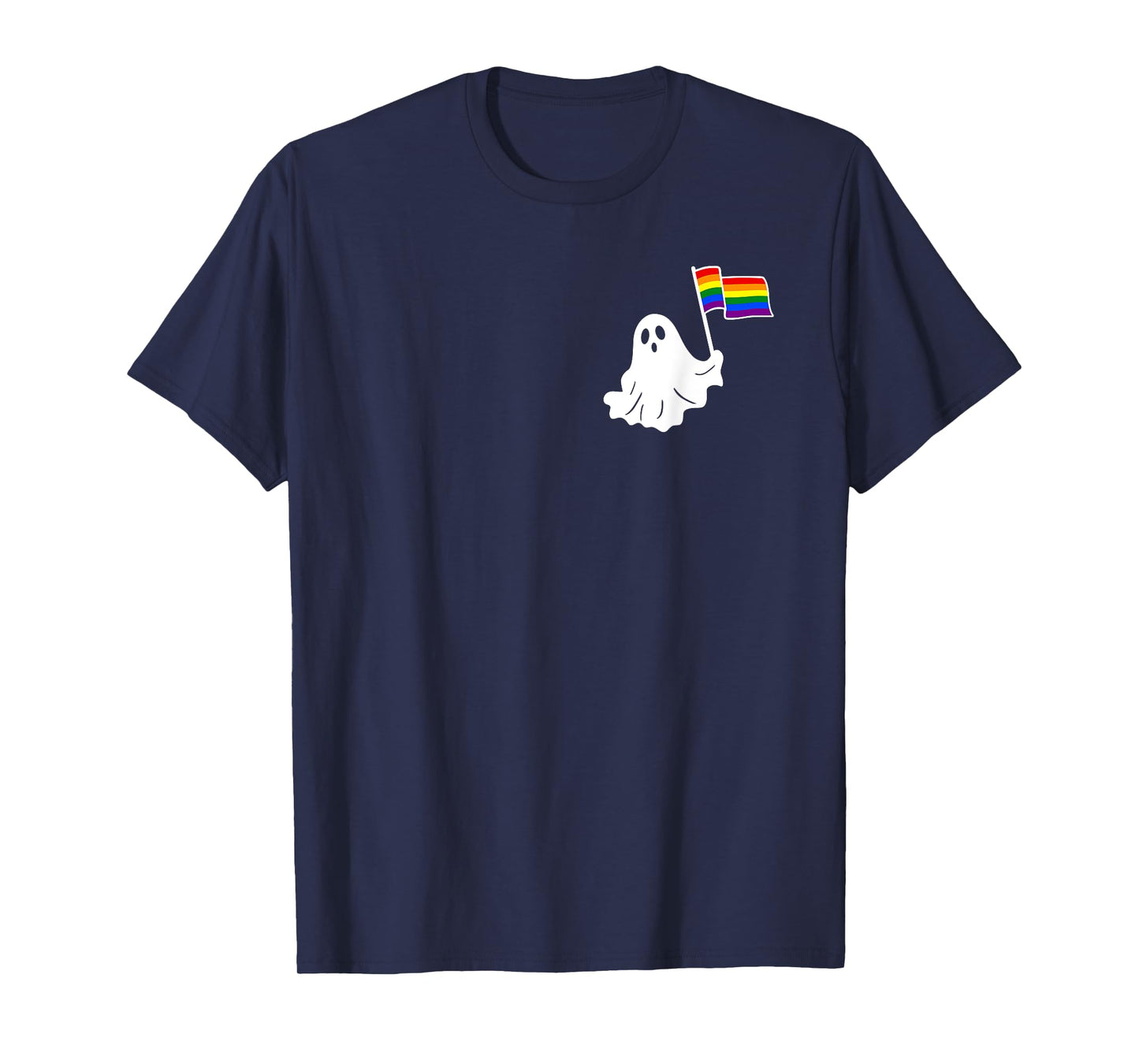 LGBT Halloween Gay Pride Halloween LGBT Ghost T-Shirt