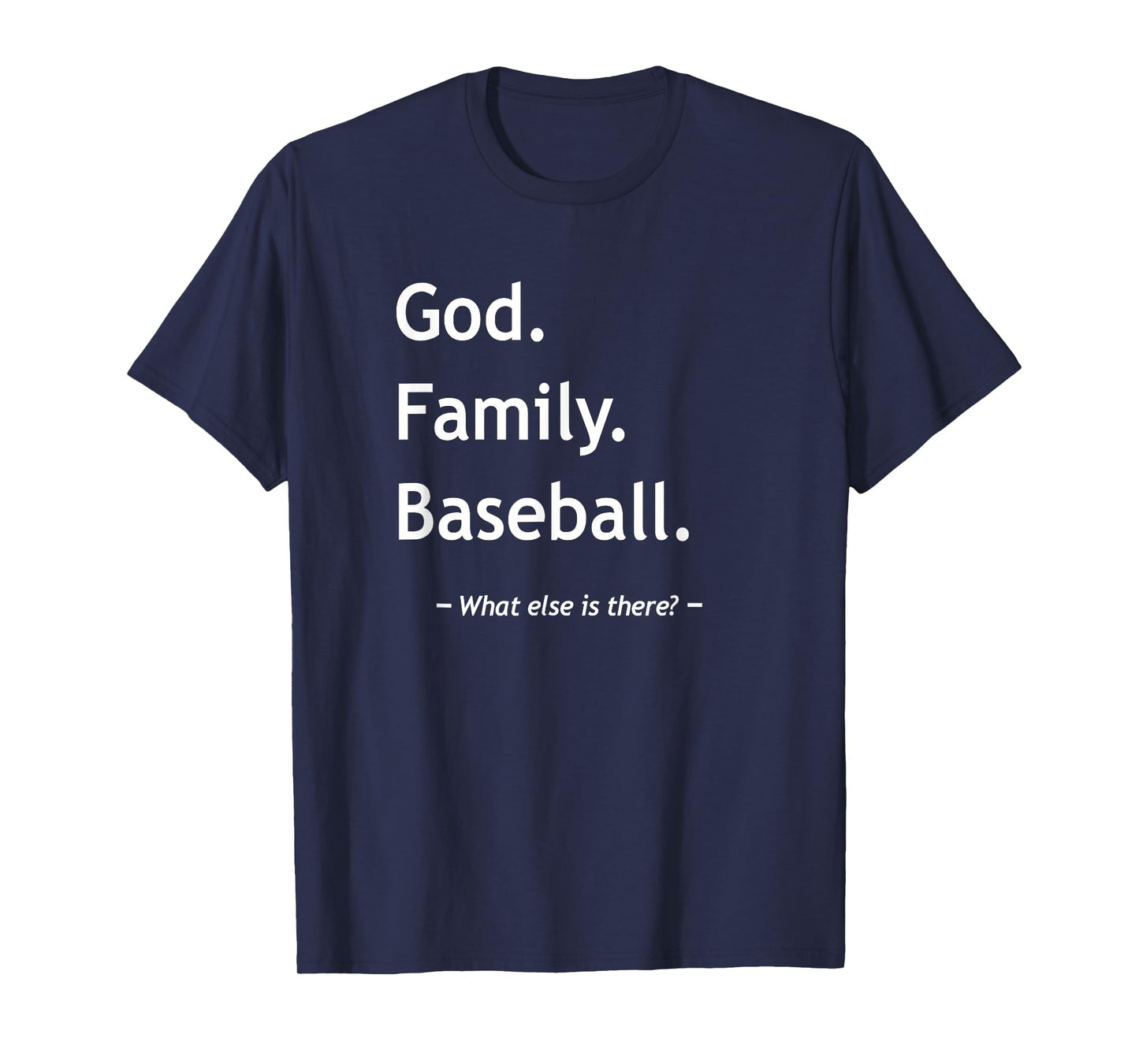 Christian Faith God Family Baseball Jesus Christianity T-Shirt