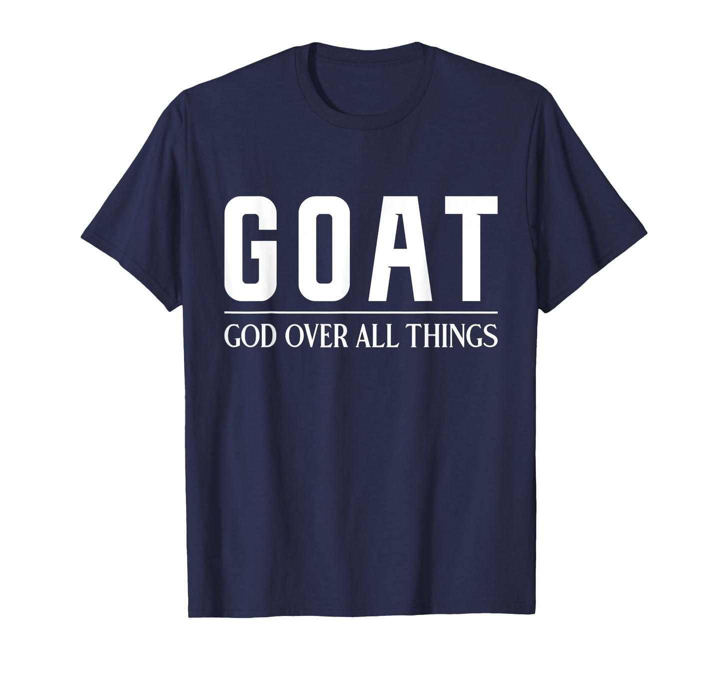 Christian Faith Jesus GOAT T-Shirt