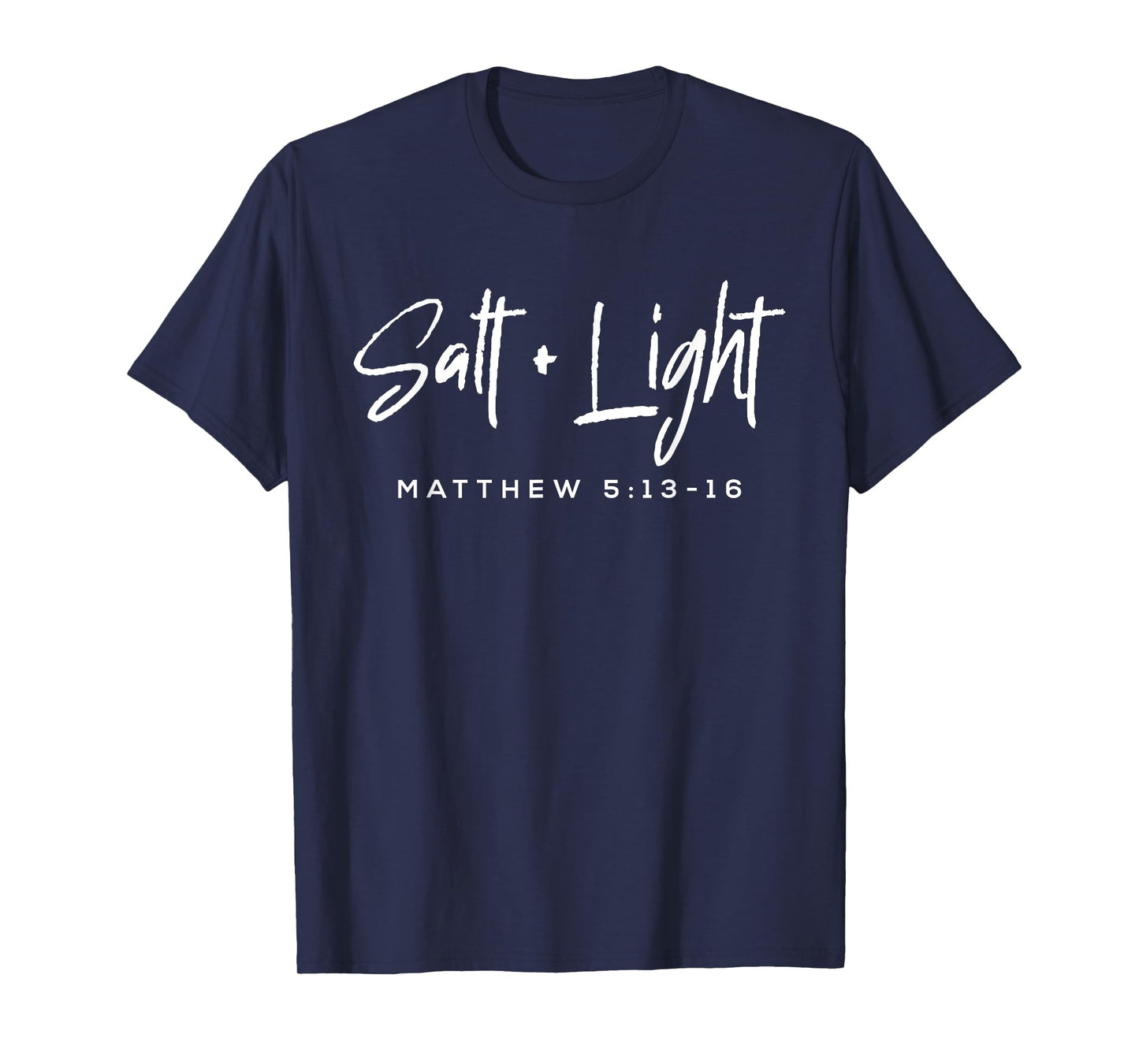 Salt Light Christmas Matthew 5 13-16 Bible Christian T-Shirt