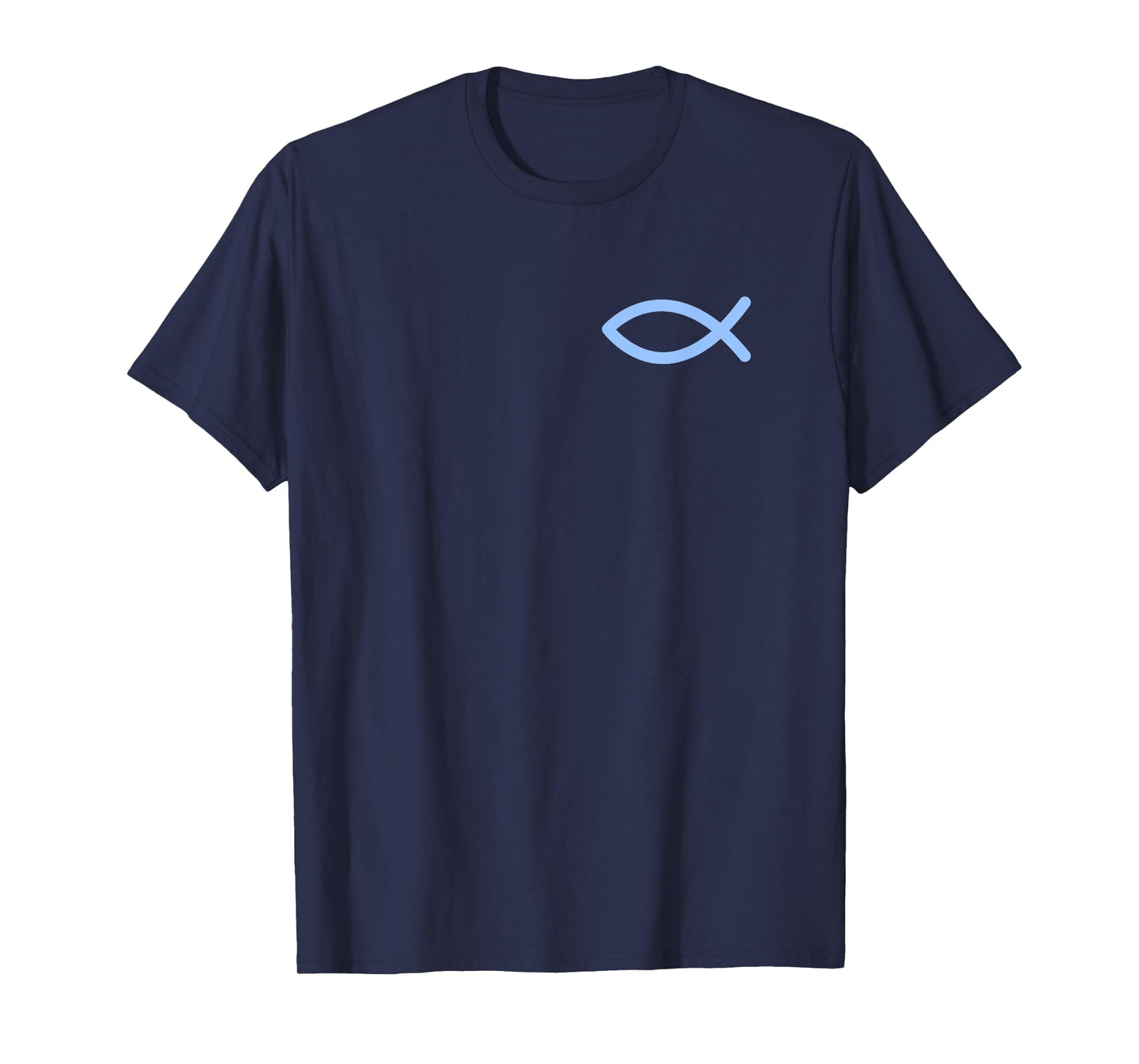 Ichthys/Ichthus T-Shirt Christian Symbol Jesus Fish T-Shirt