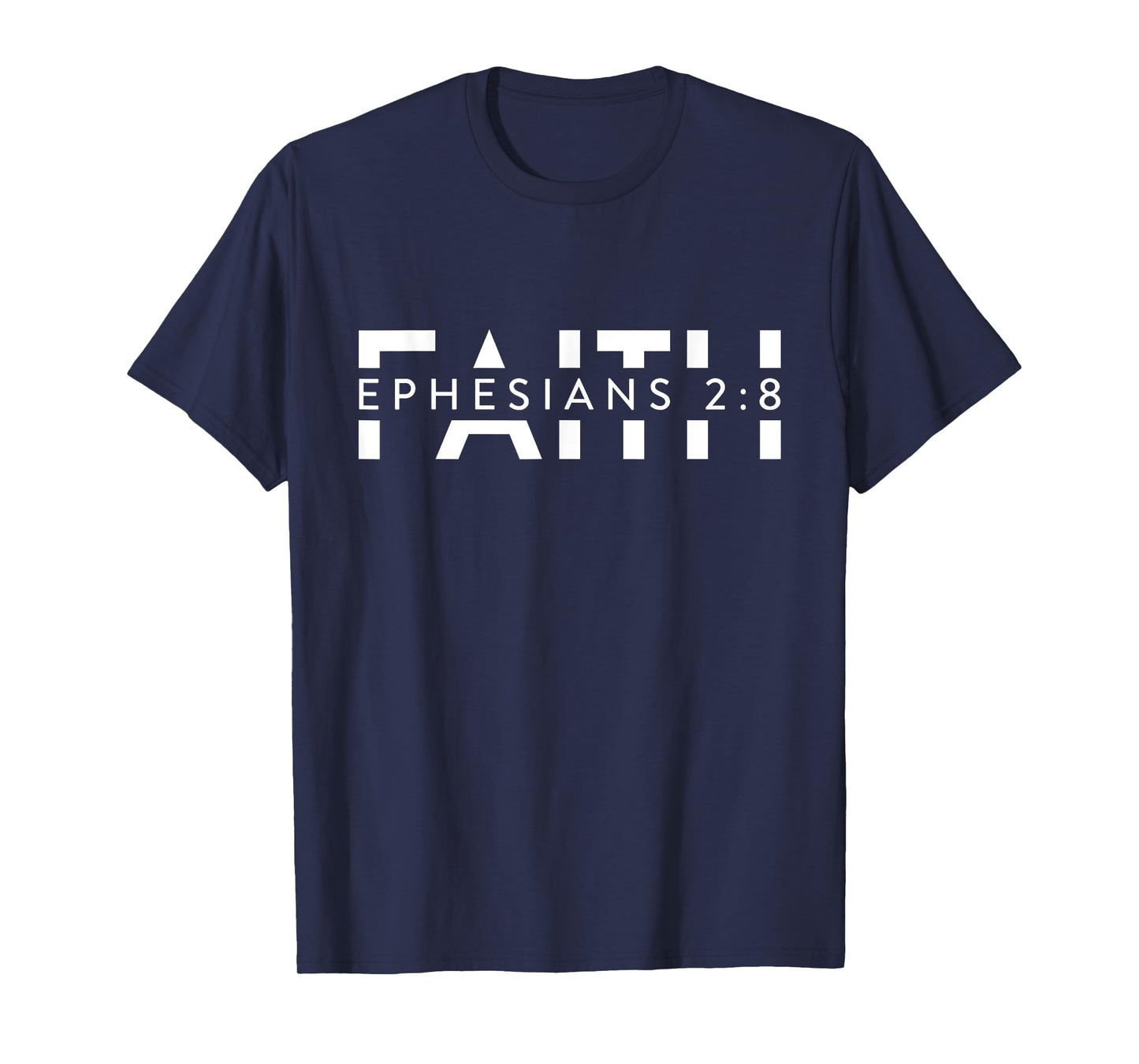 Ephesians 2 8 Christian Bible Verse Faith T-Shirt