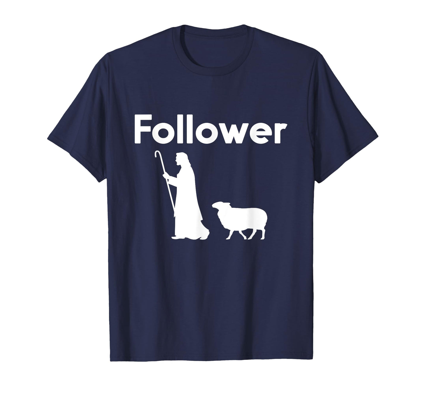 Followers of Jesus Christ parable of the lost sheep T-Shirt