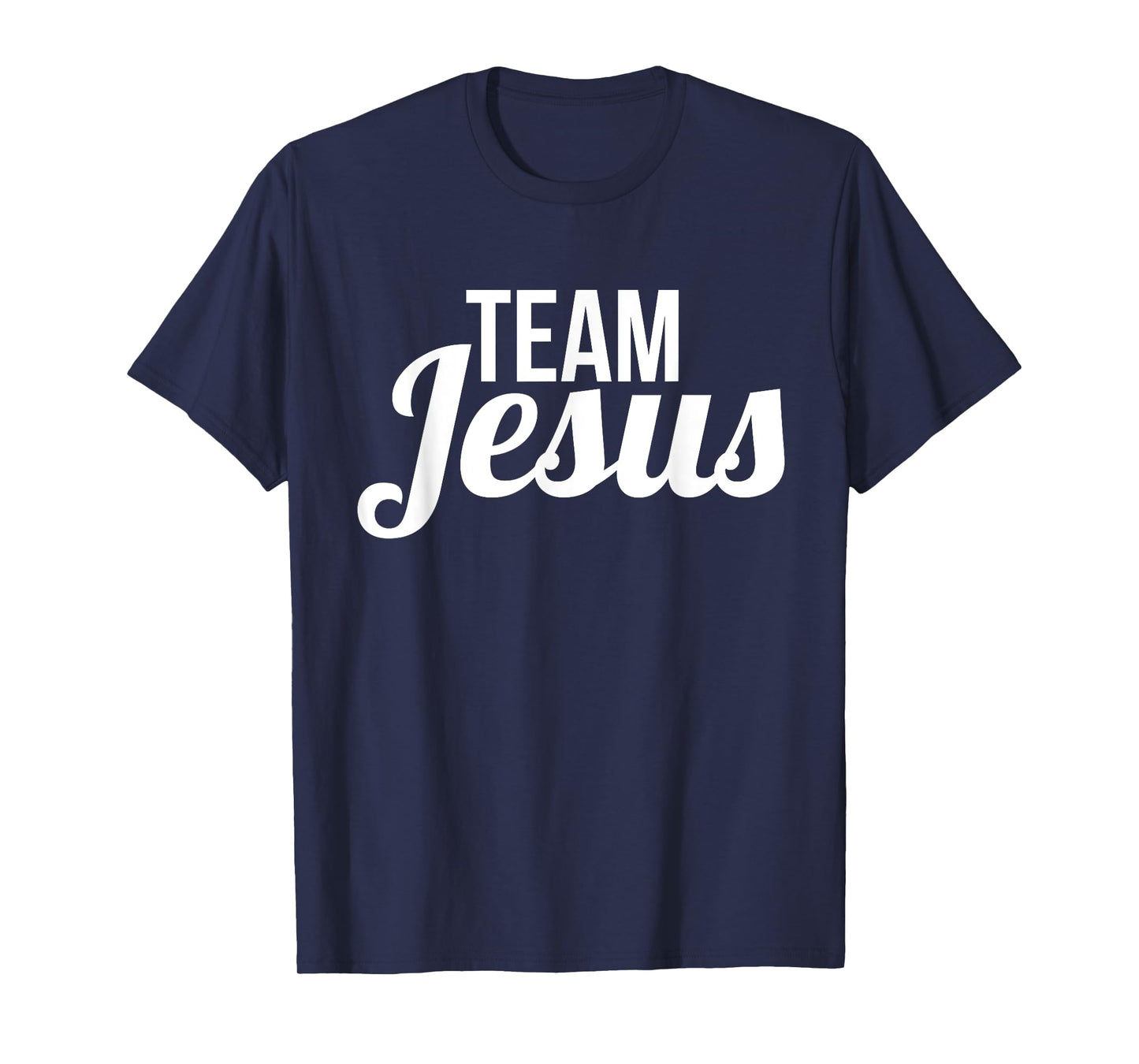 Team Jesus Shirt Vintage Bold Cool Christian Tee T-Shirt