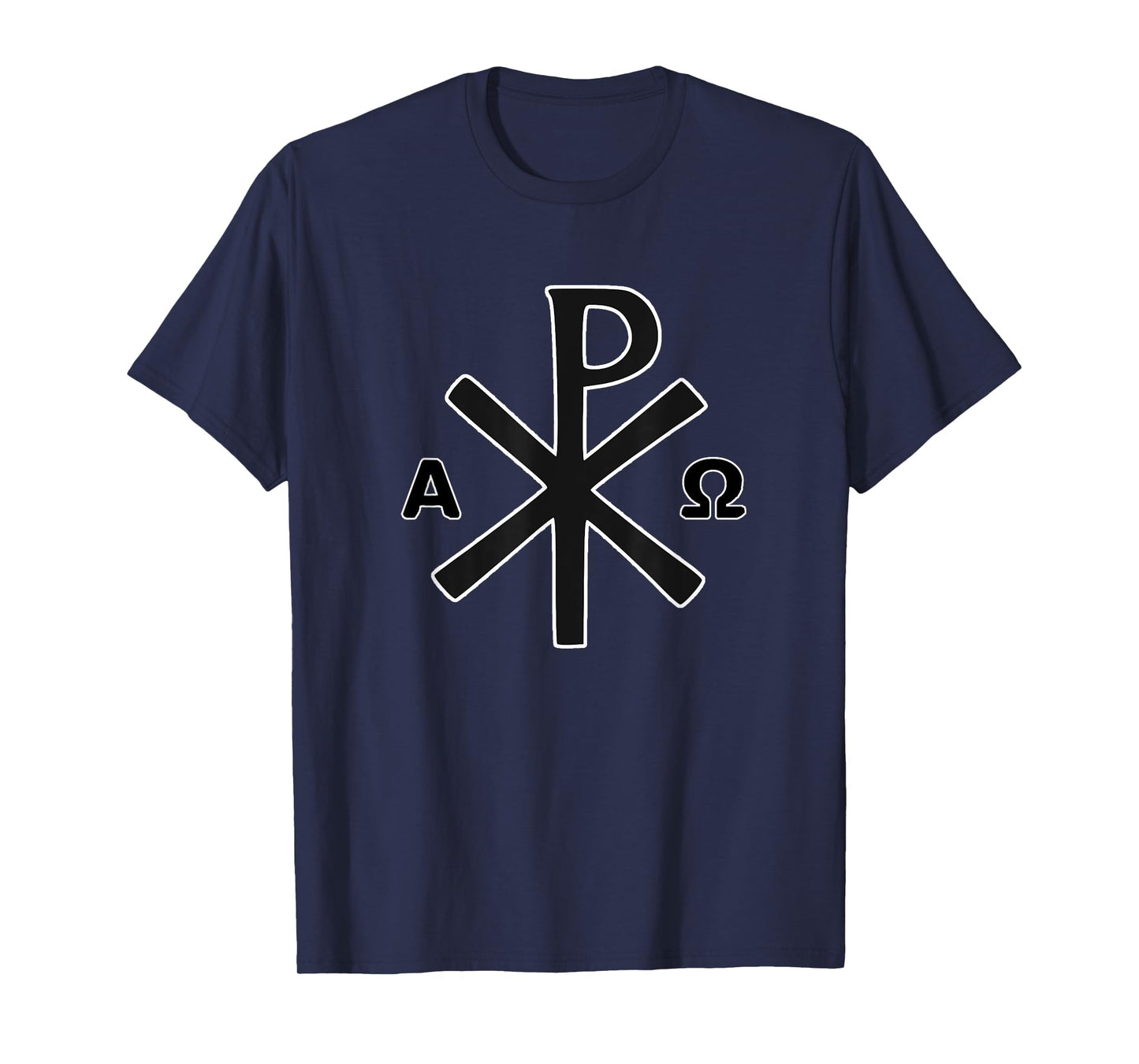 Chi Rho Chrismon Orthodox Christogram Jesus Christ T-Shirt