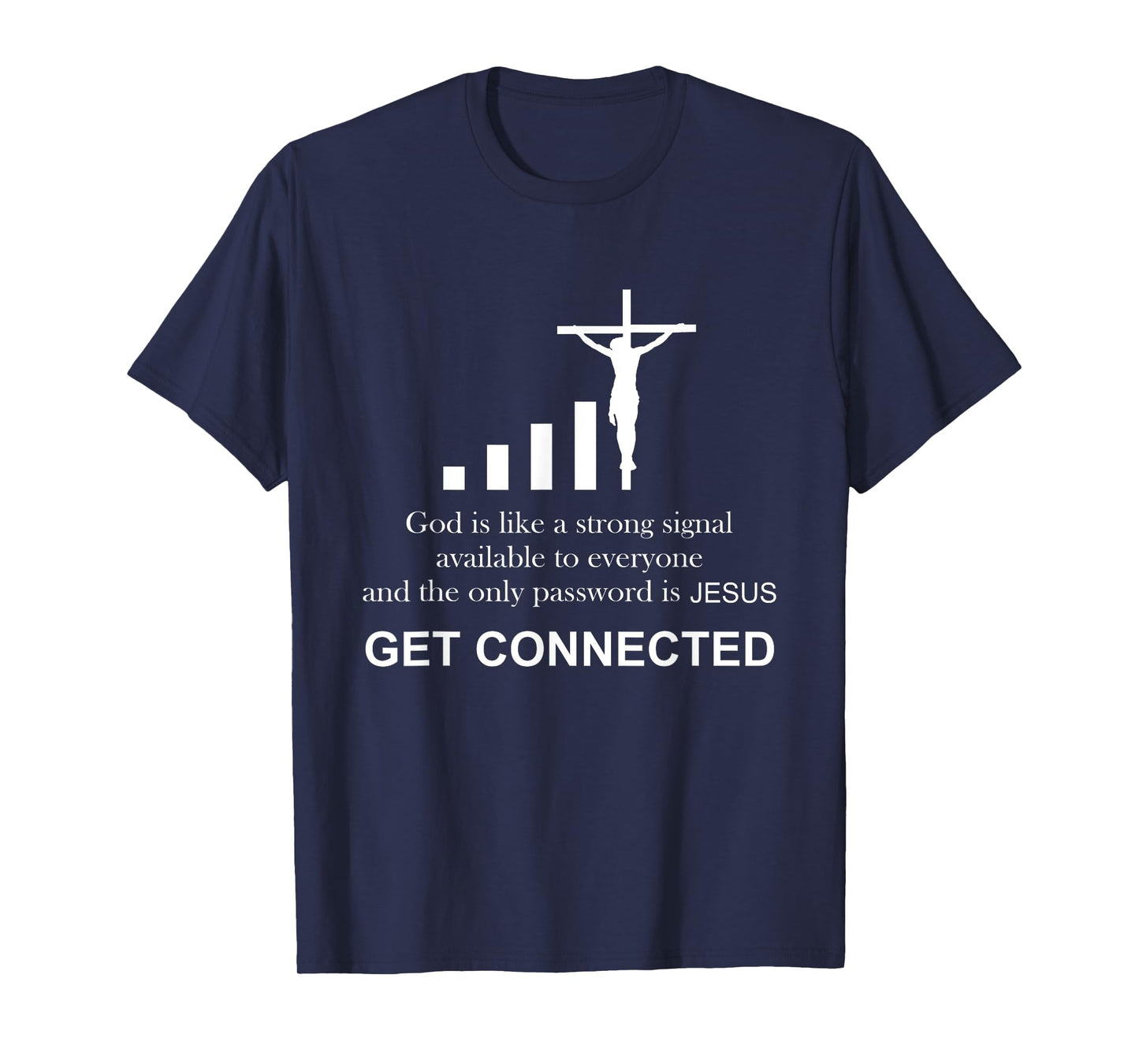 Catholic Priest | Funny Gift | Get Connected Cross T-Shirt