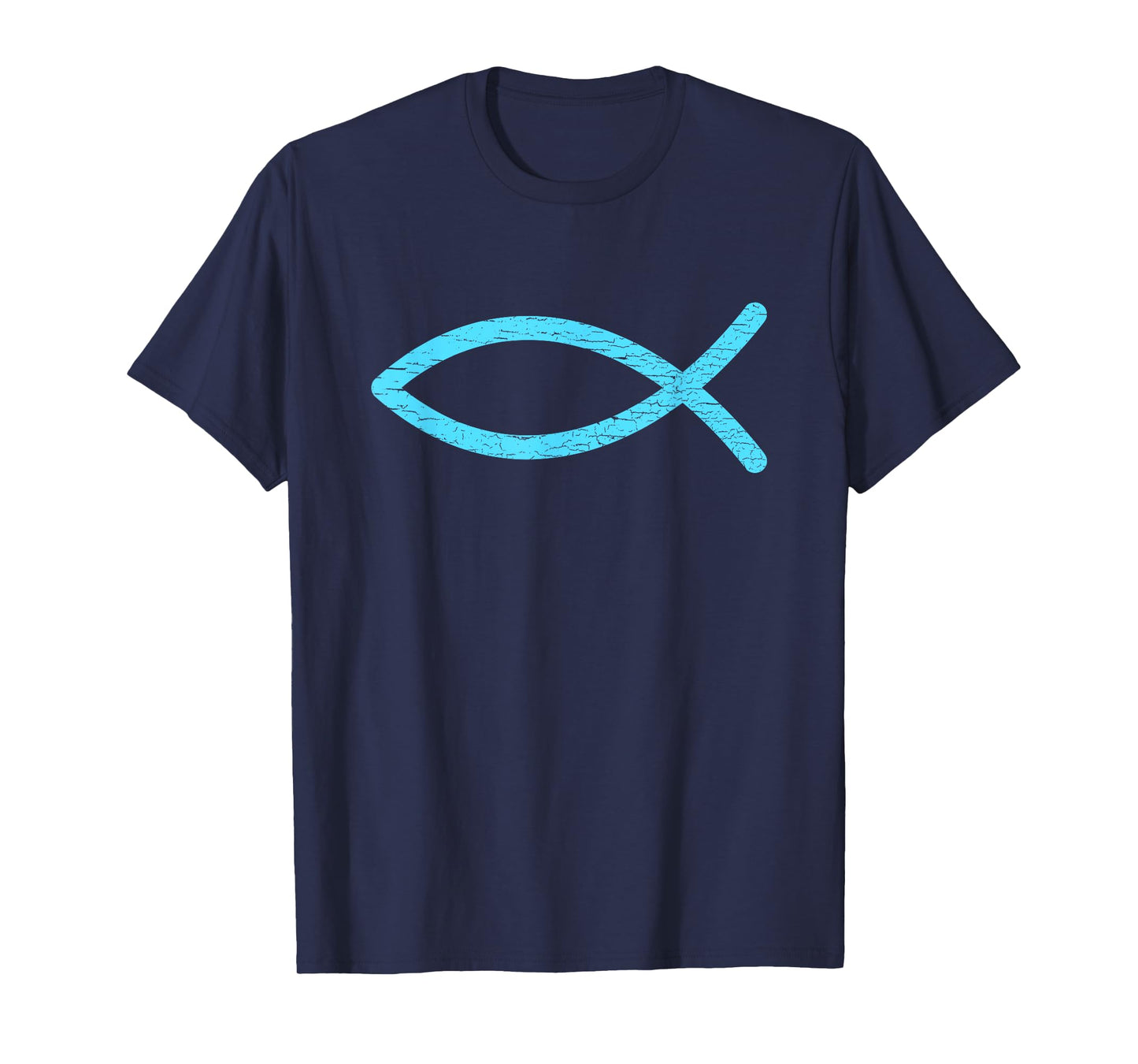 Christian Symbol Jesus Fish Ichthys Ixoye Religious Gifts T-Shirt