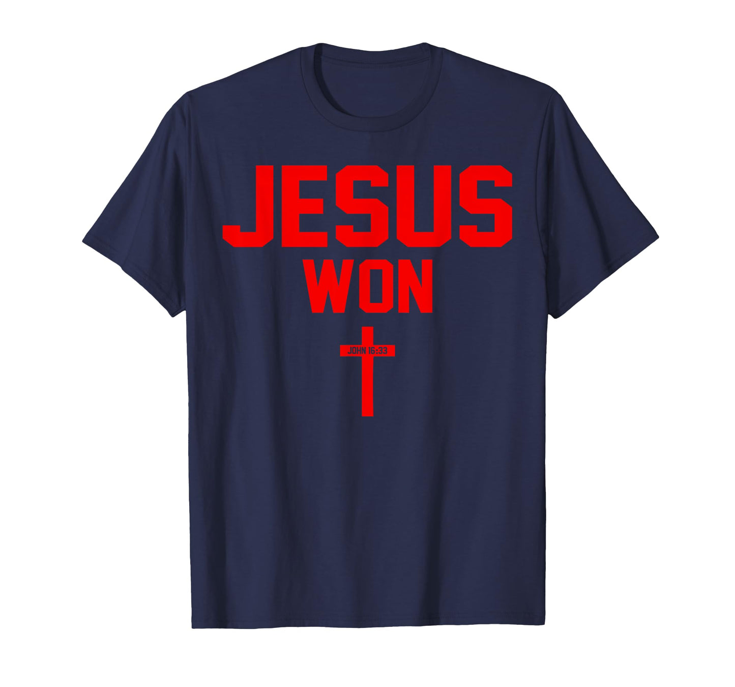 Jesus Won Ohio Pride Vintage Christian Jesus Won T-Shirt
