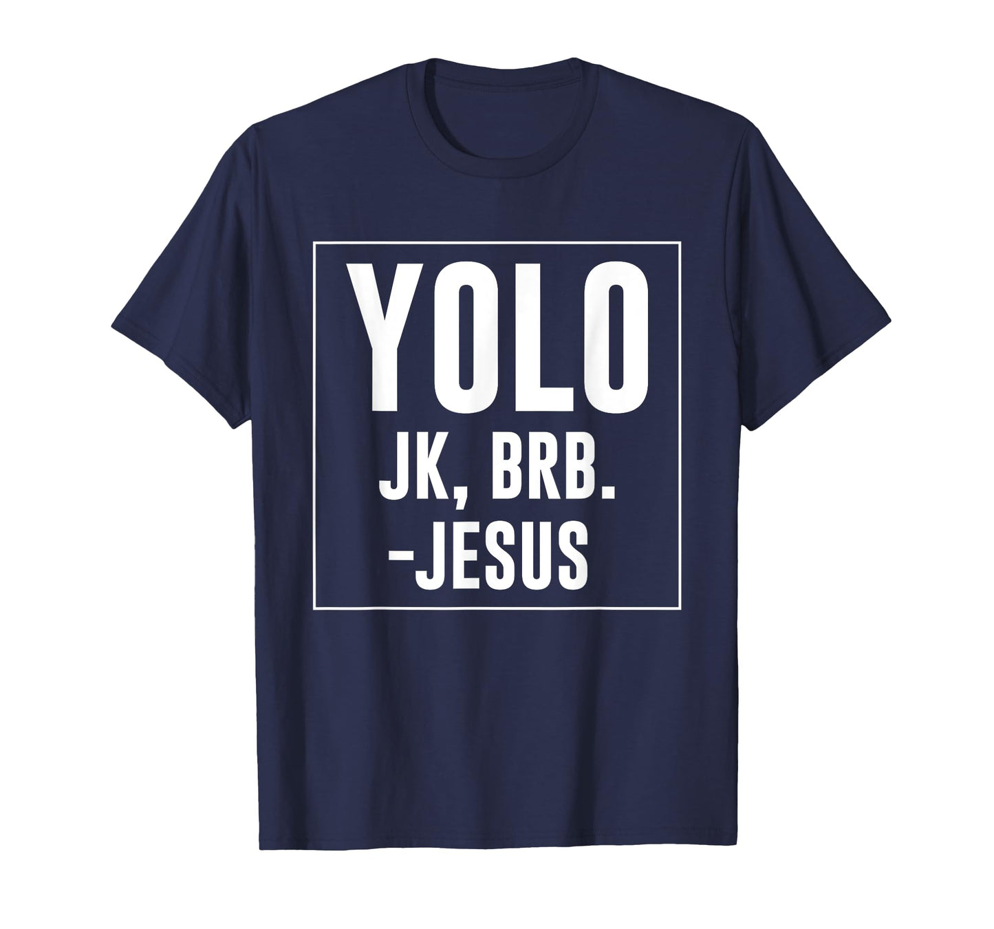 Yolo JK Brb Jesus Quotes Christ Risen Easter Day T-Shirt
