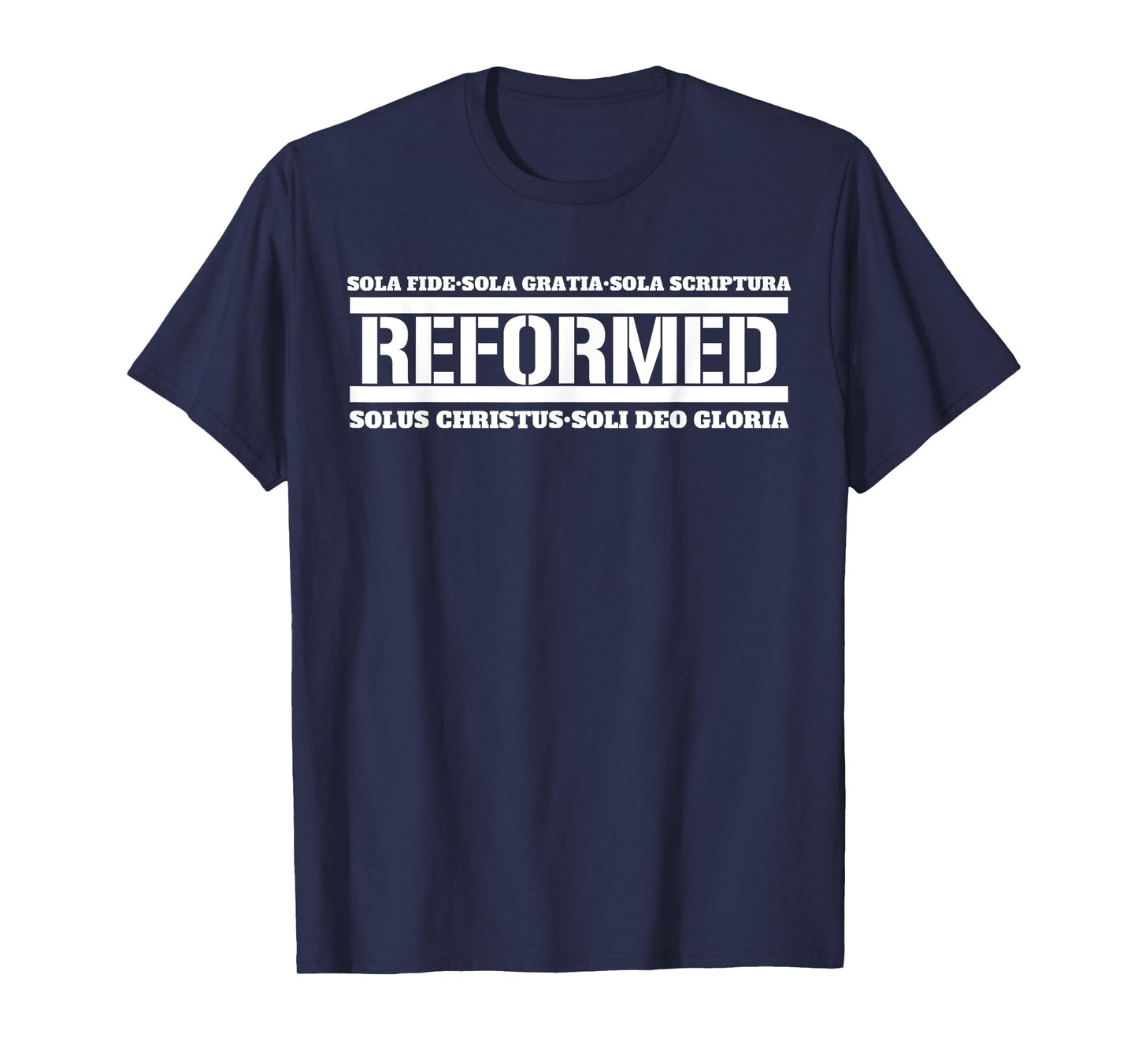 Five Solas of the Reformation Reformed T-Shirt T-Shirt