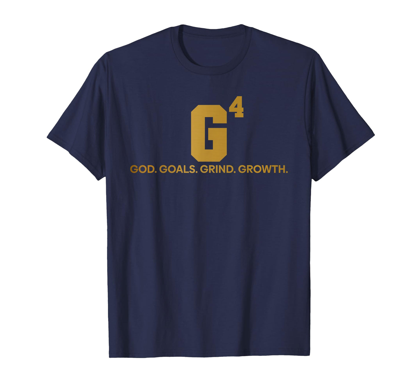 G4 God Goals Grind Growth Funny Christian T-Shirt