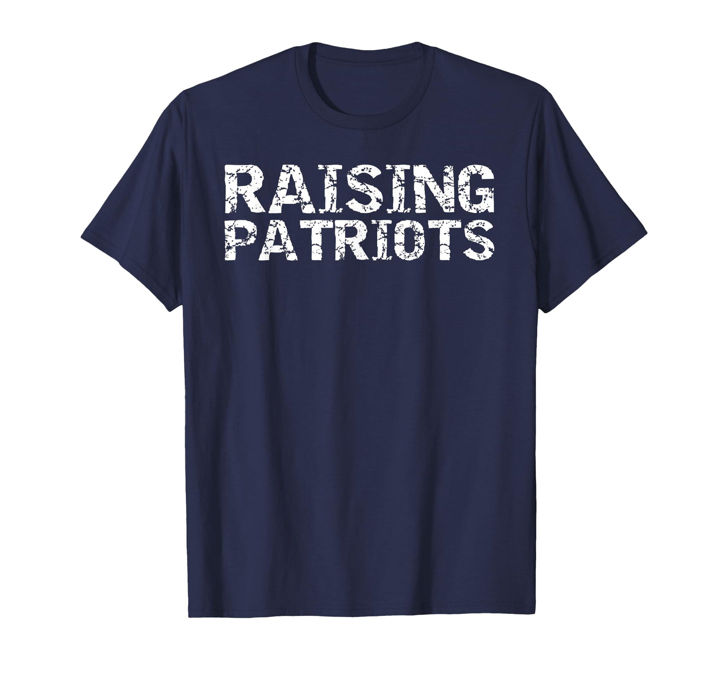 American Mom Gift Father's Day Gift for Dad Raising Patriots T-Shirt