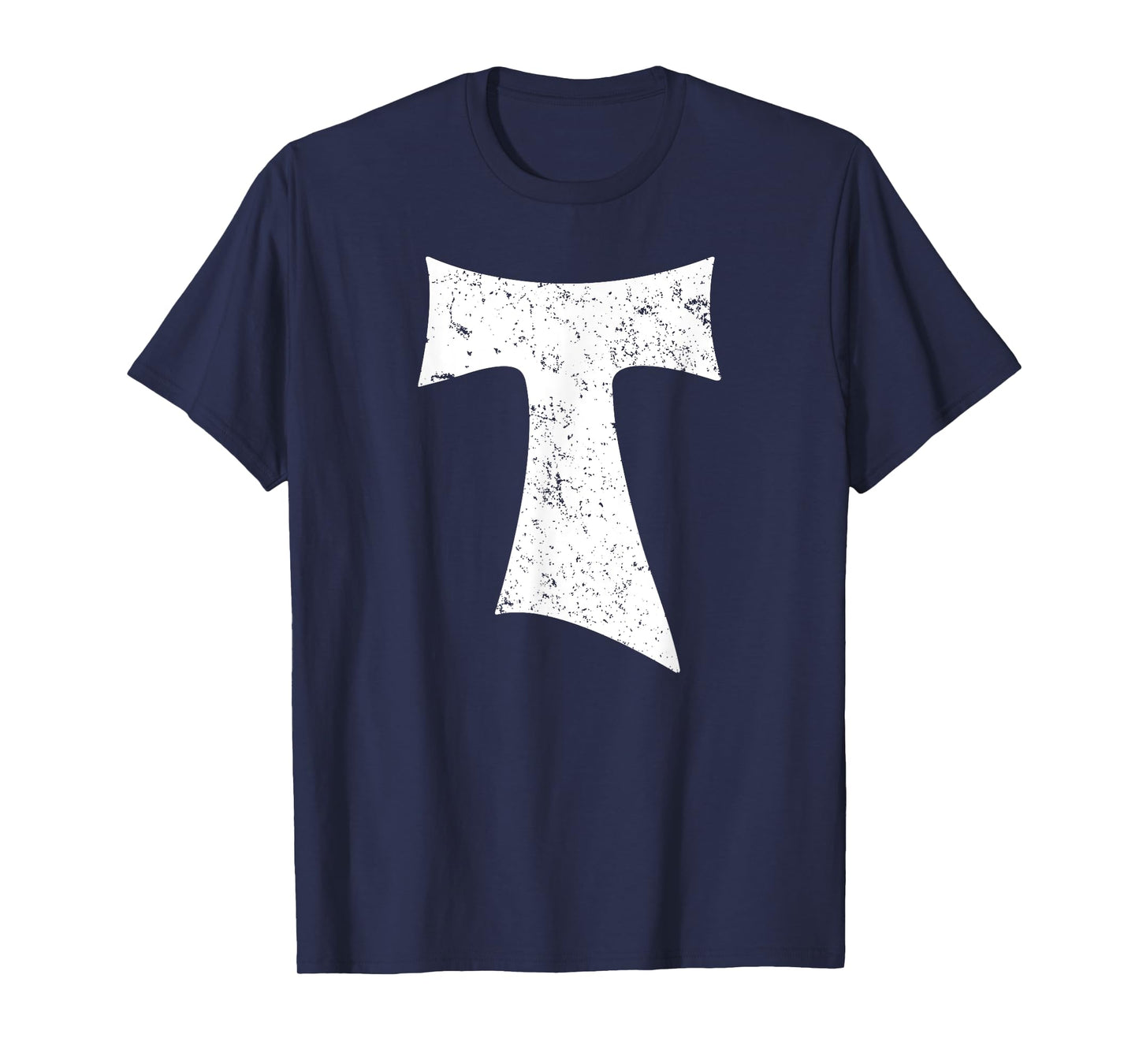 Tau Cross Franciscan Saint Anthony's Cross Catholic T-Shirt