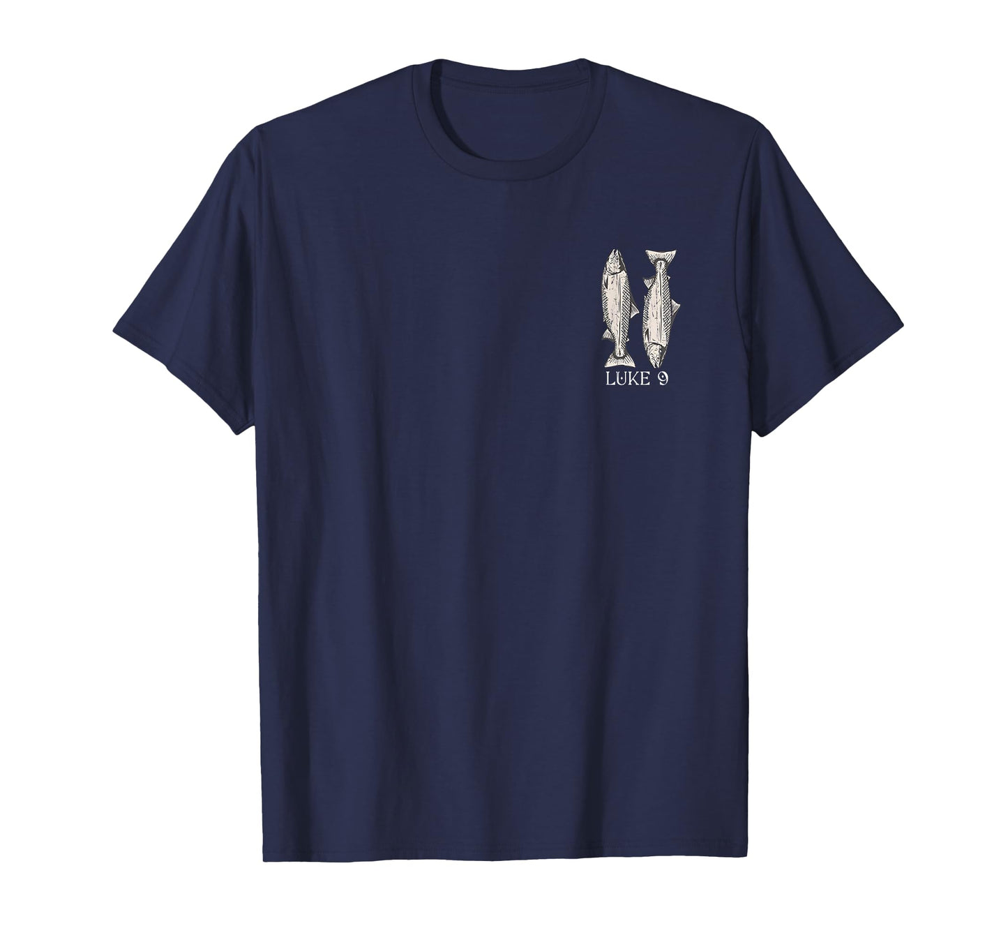God's Math, Equals 5000 Meals, Jesus Feeds - Front and Back T-Shirt