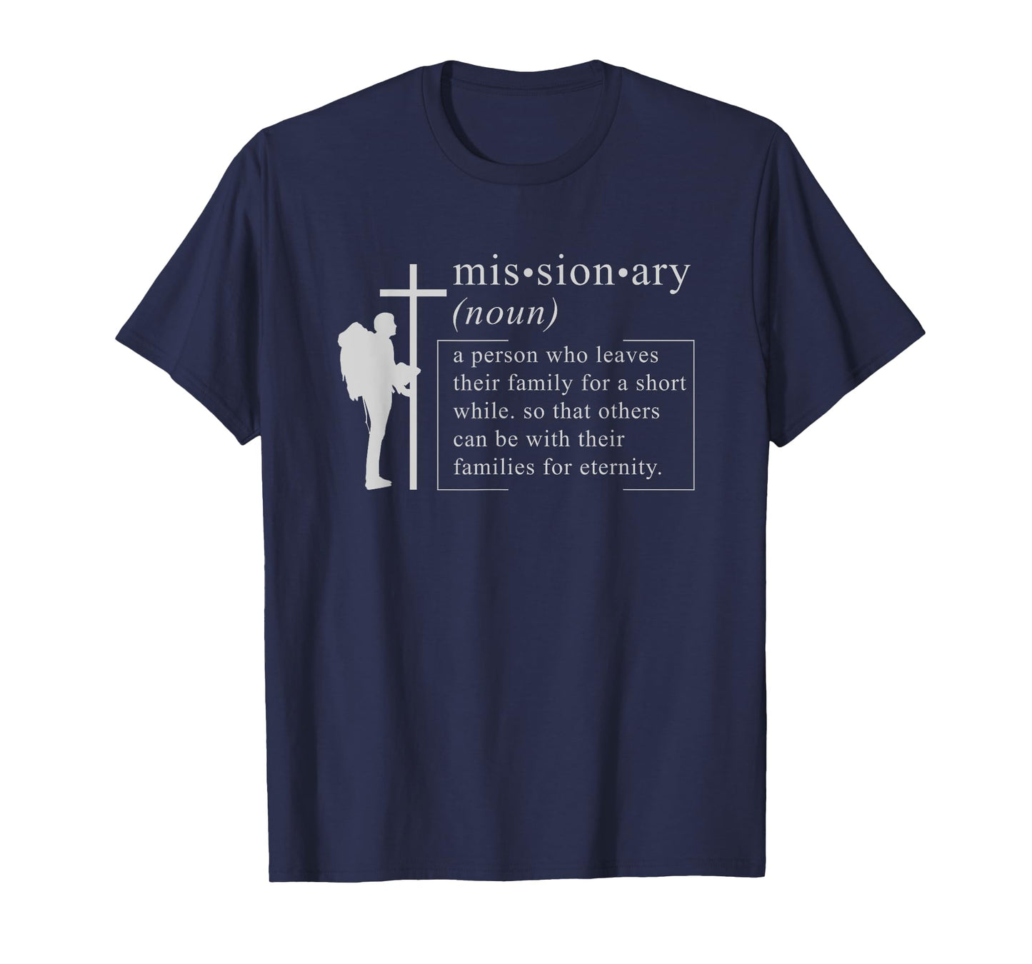 CHRISTIAN MISSIONARY: Missionary Definition Gift Christians T-Shirt