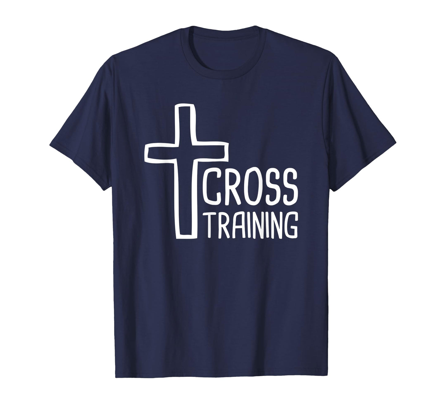 Funny Cross Gift for Christian Workout Gym Fans T-Shirt