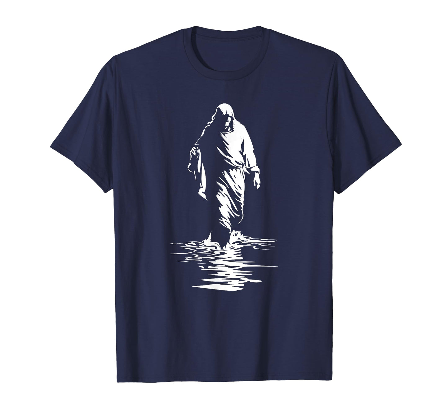 Walks On Water Jesus T-Shirt