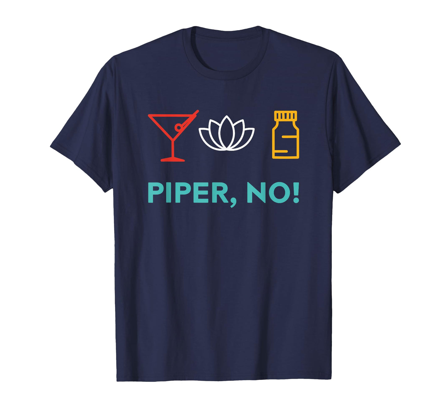Piper, No Vintage Design T-Shirt