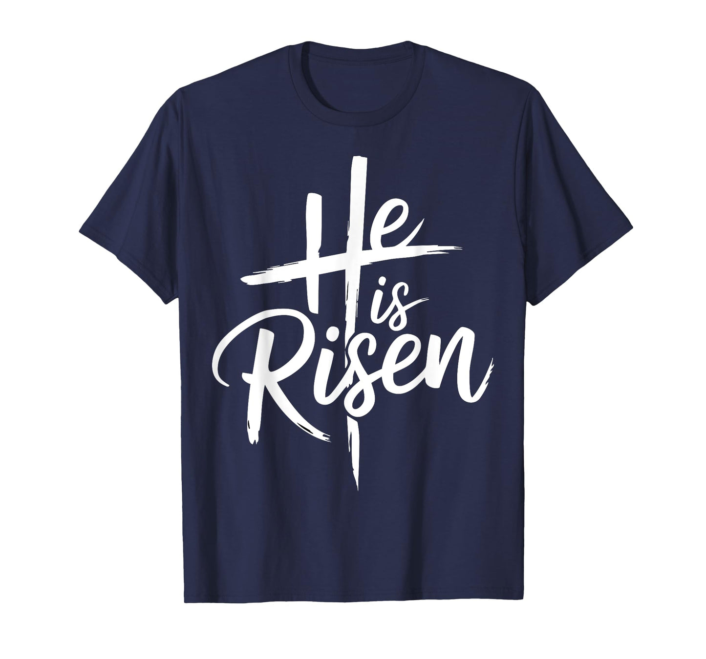 He is risen jesus cross for christian easter day T-Shirt
