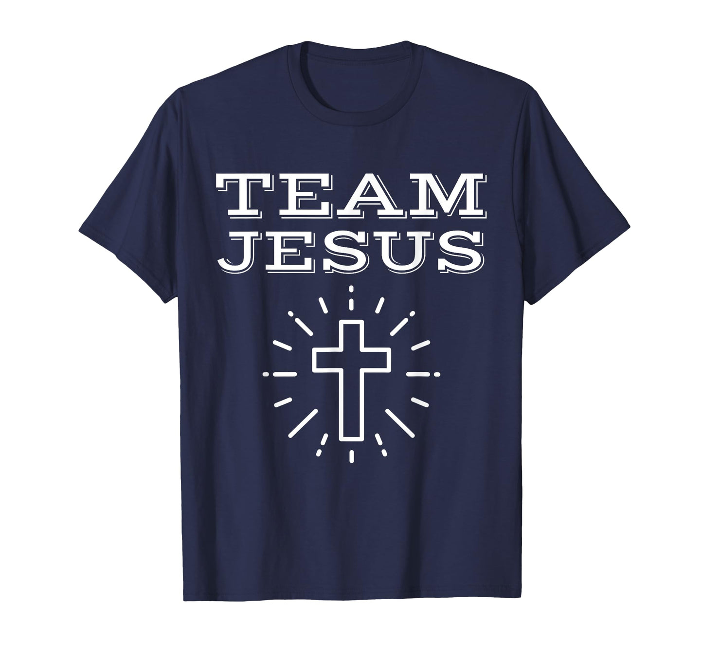 Team Jesus Fun Christian Men Women Kids Funny T-Shirt