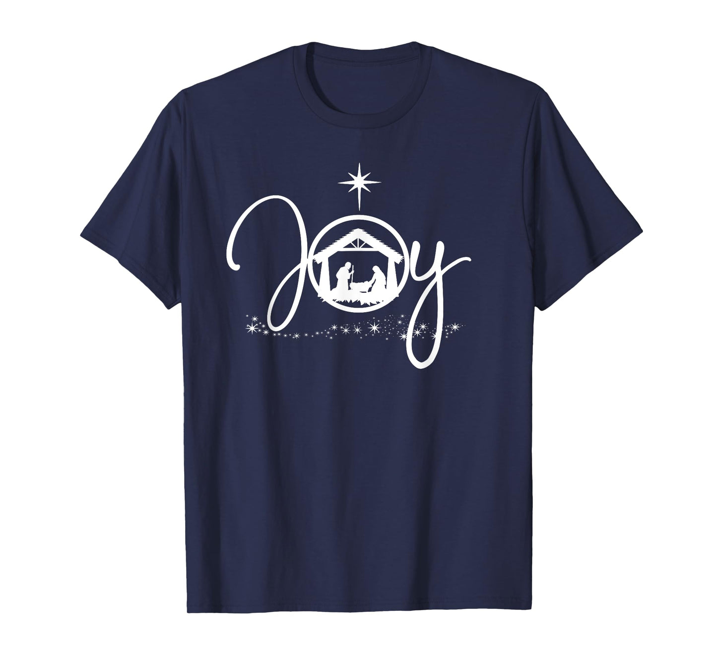 Christian Christmas Joy Jesus Nativity Scene Faith Gift,Short Sleeve T-Shirt