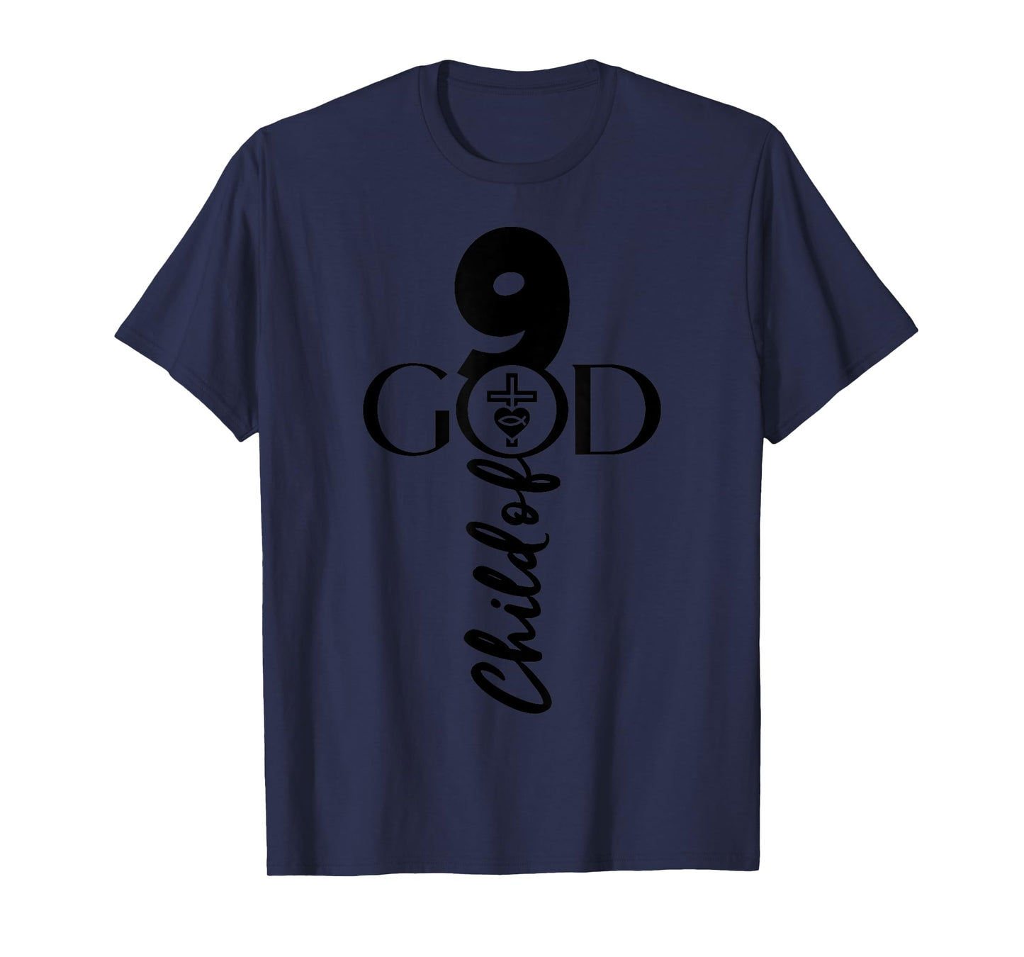 Christ GOD 9 Years Jesus 9th Birthday T-Shirt