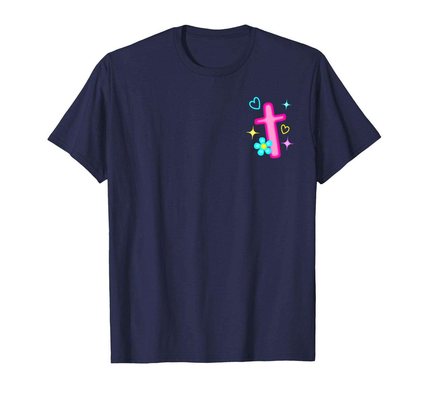 Preppy God’s Got Big Plans for Me - Front and Back T-Shirt