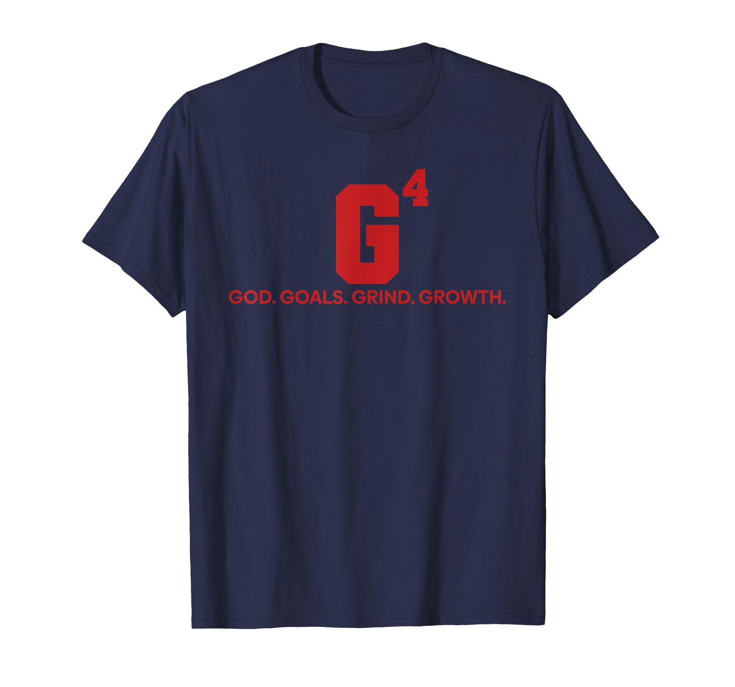 G4 God Goals Grind Growth Funny Christian T-Shirt
