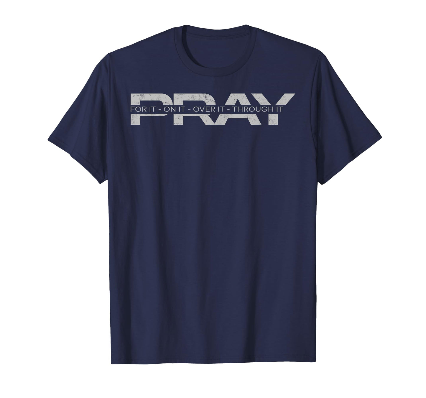 Pray Christian Prayer Tee Jesus Christ Study Bible Lover T-Shirt
