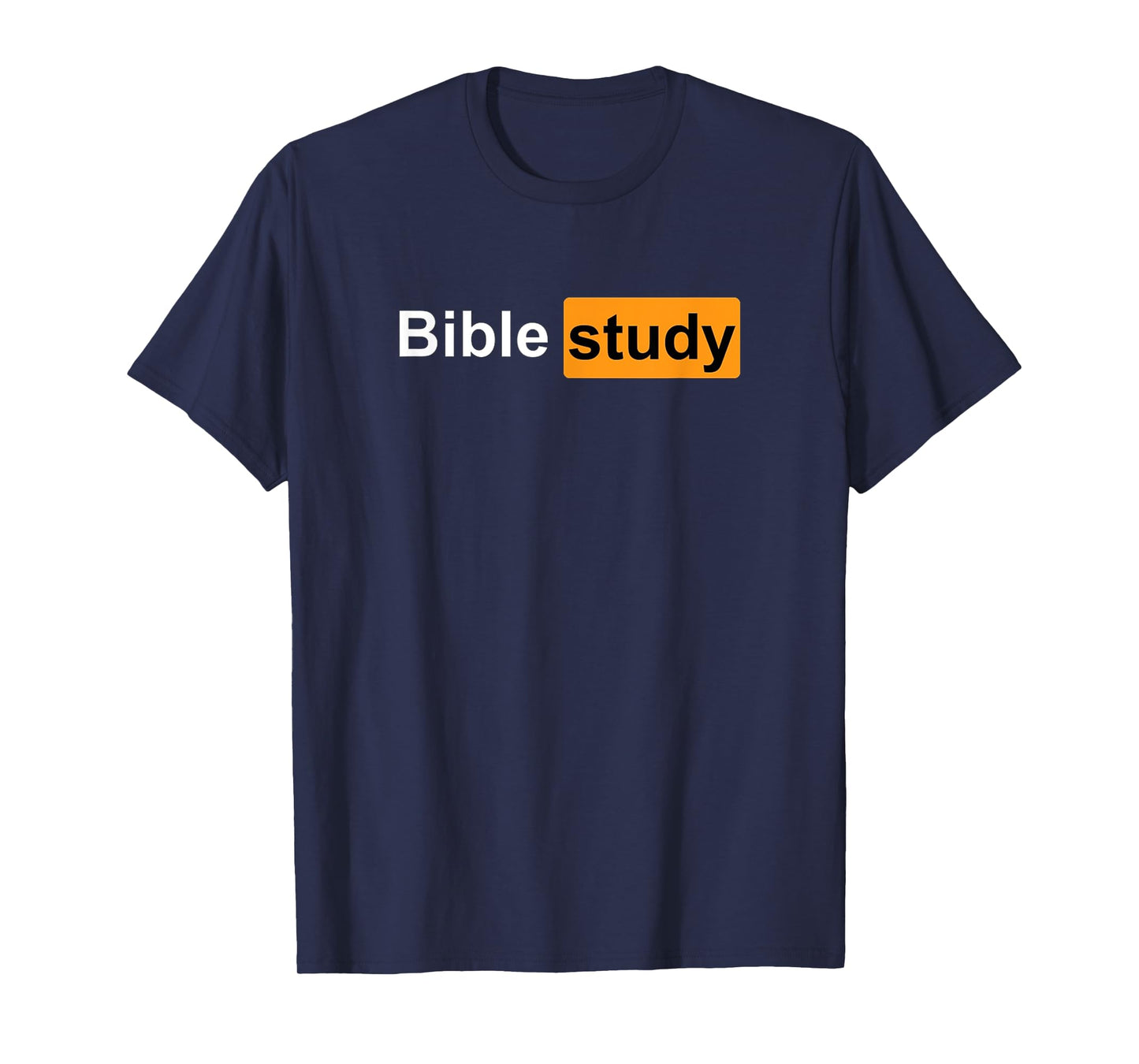 Bible Study Funny Ironic Logo T-Shirt